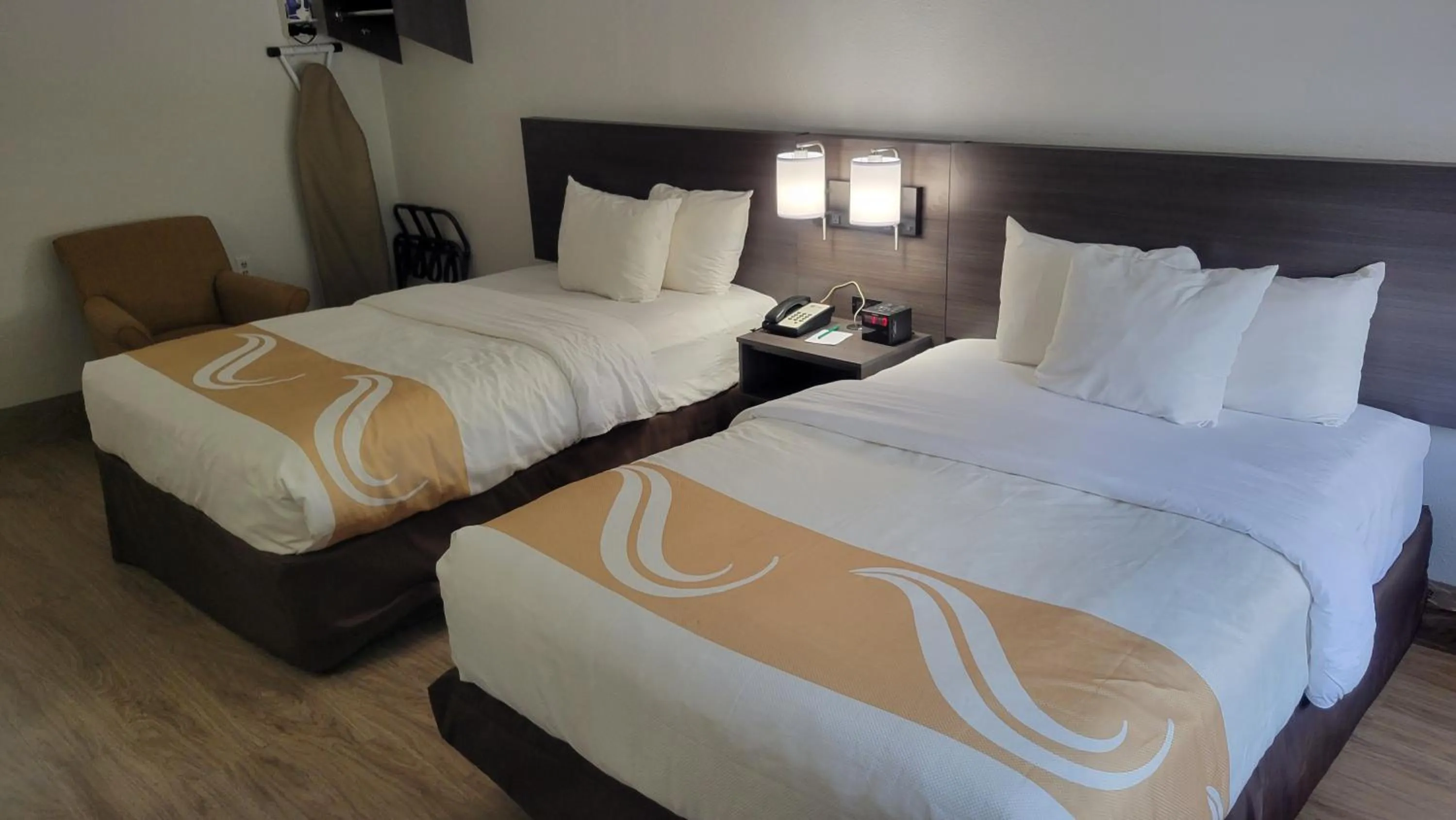 Bed in Quality Inn Forsyth near GA Public Safety Training Center