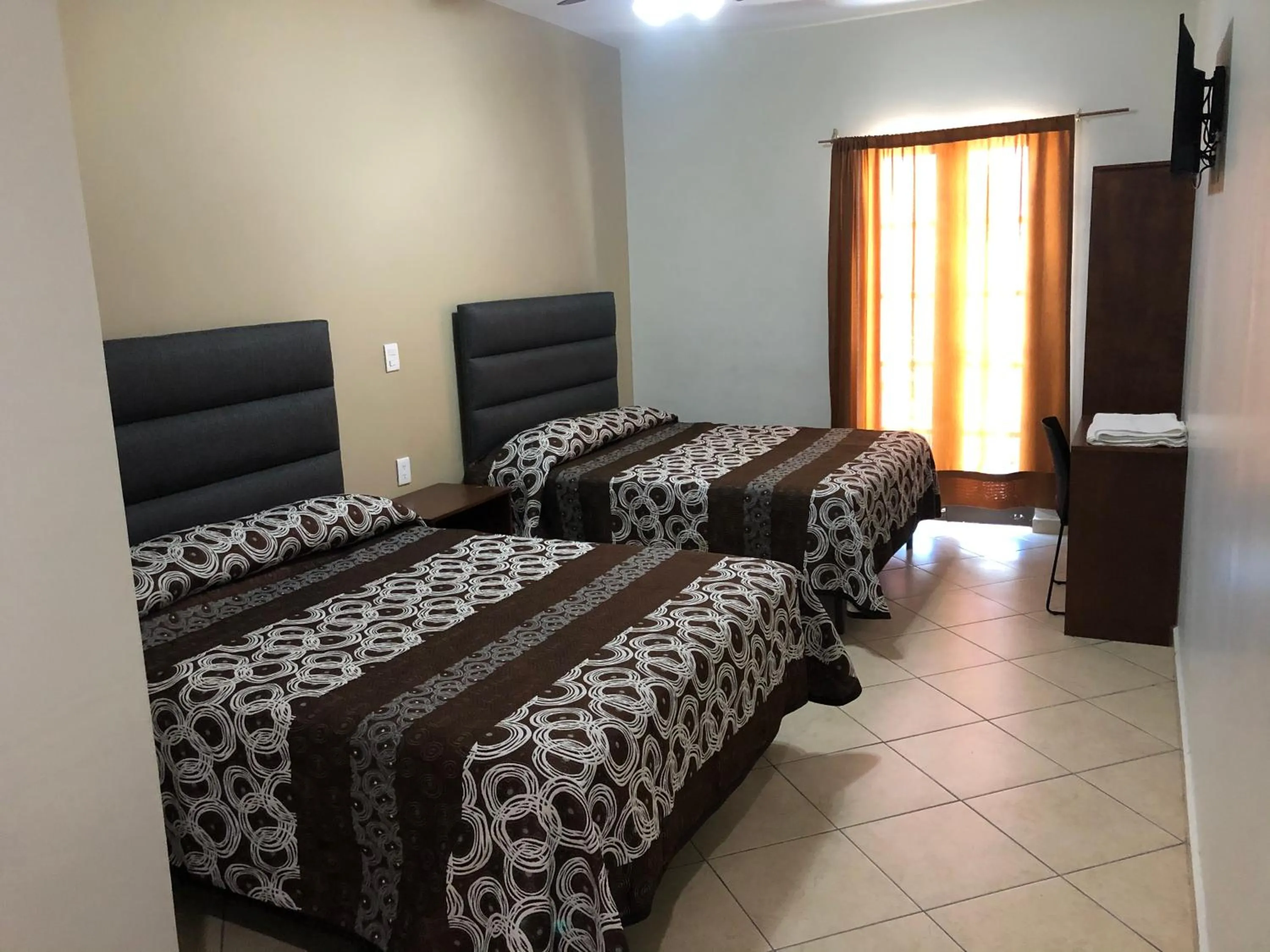 Bed in Hotel Posada Ruiseñor