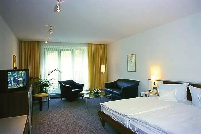 Bed in Hotel Hirschen