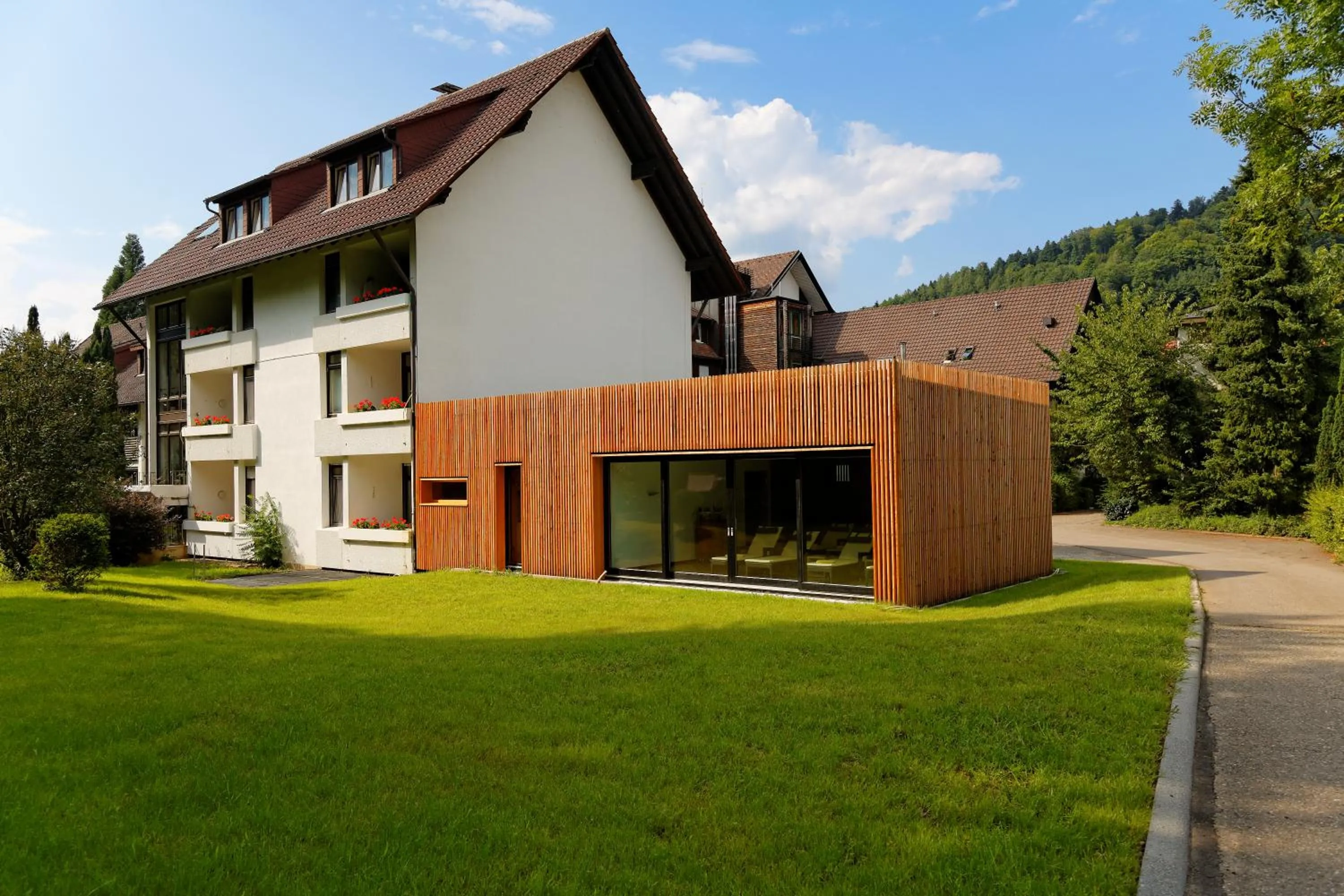 Property building in Hotel Hirschen