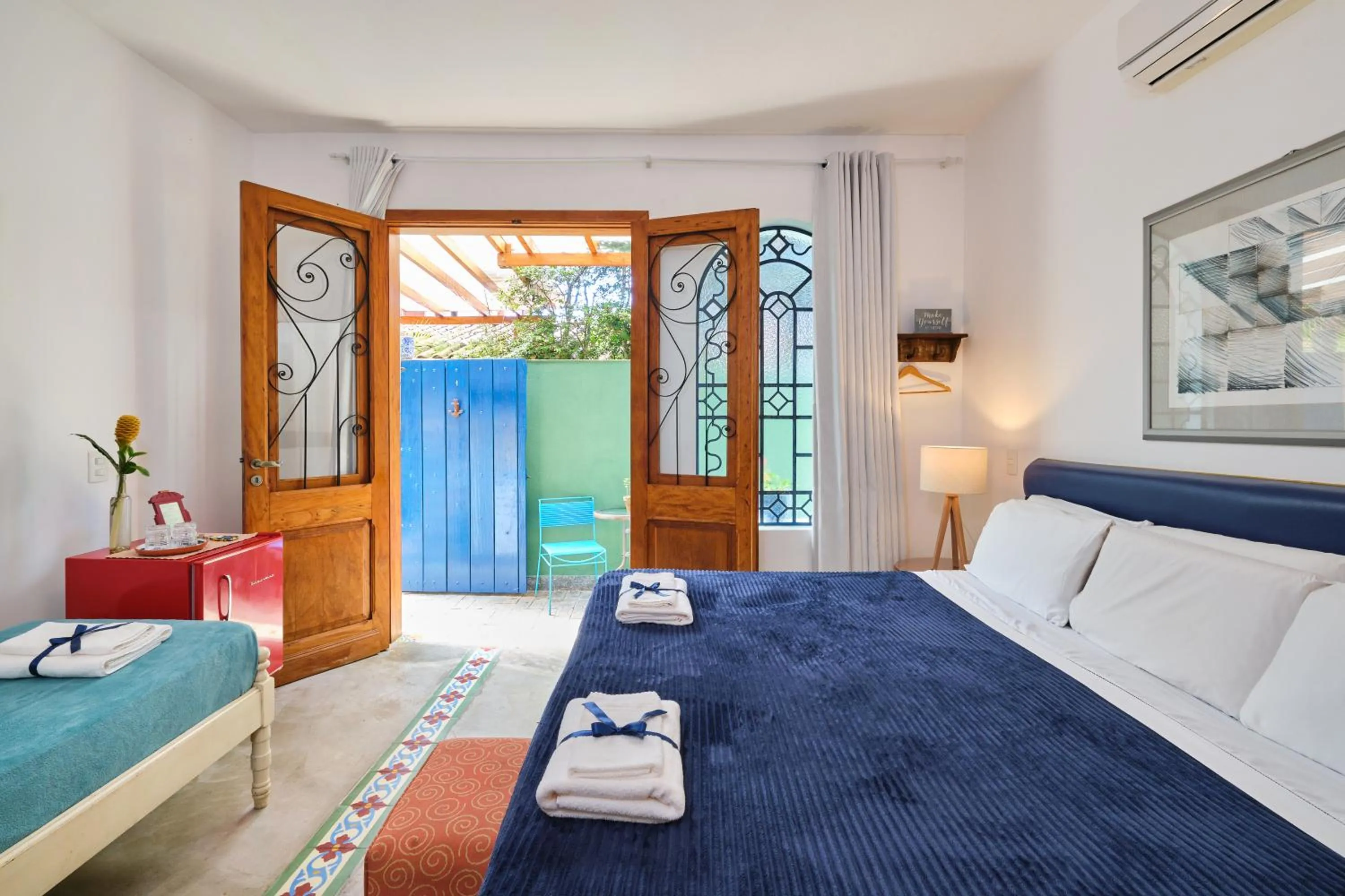 Bed in Pousada Pontal Gardens