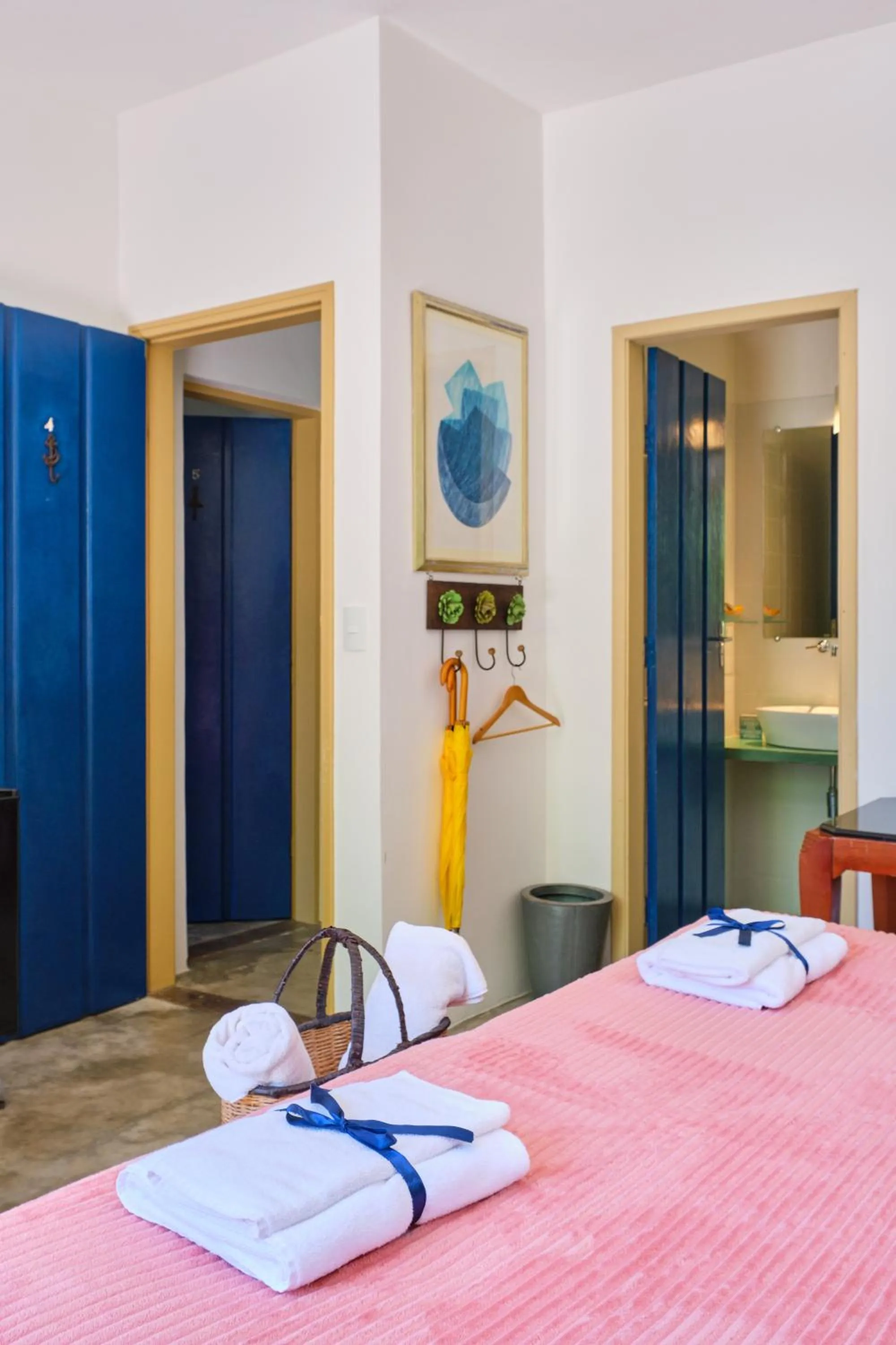 Bed in Pousada Pontal Gardens