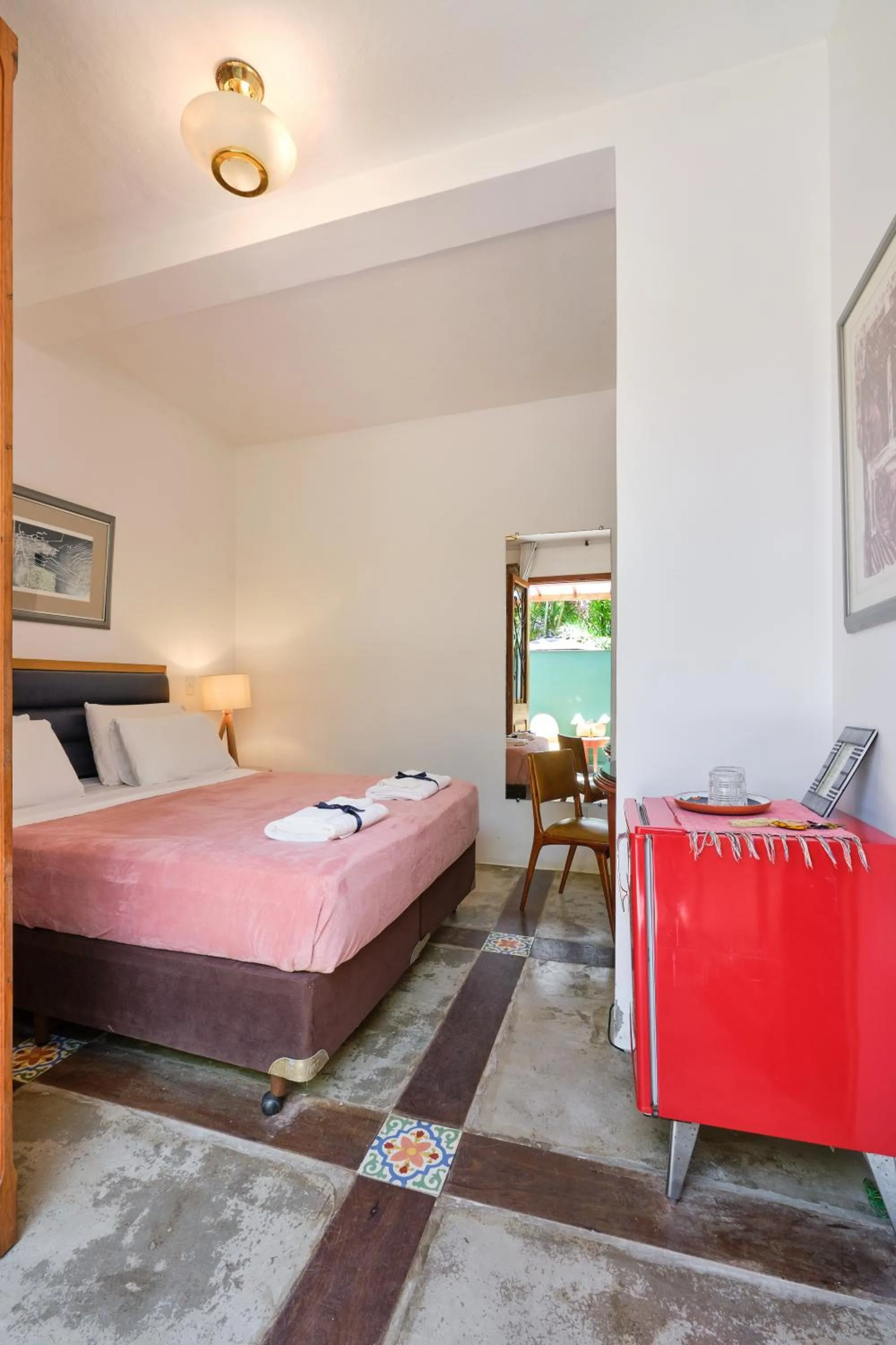 Bed in Pousada Pontal Gardens