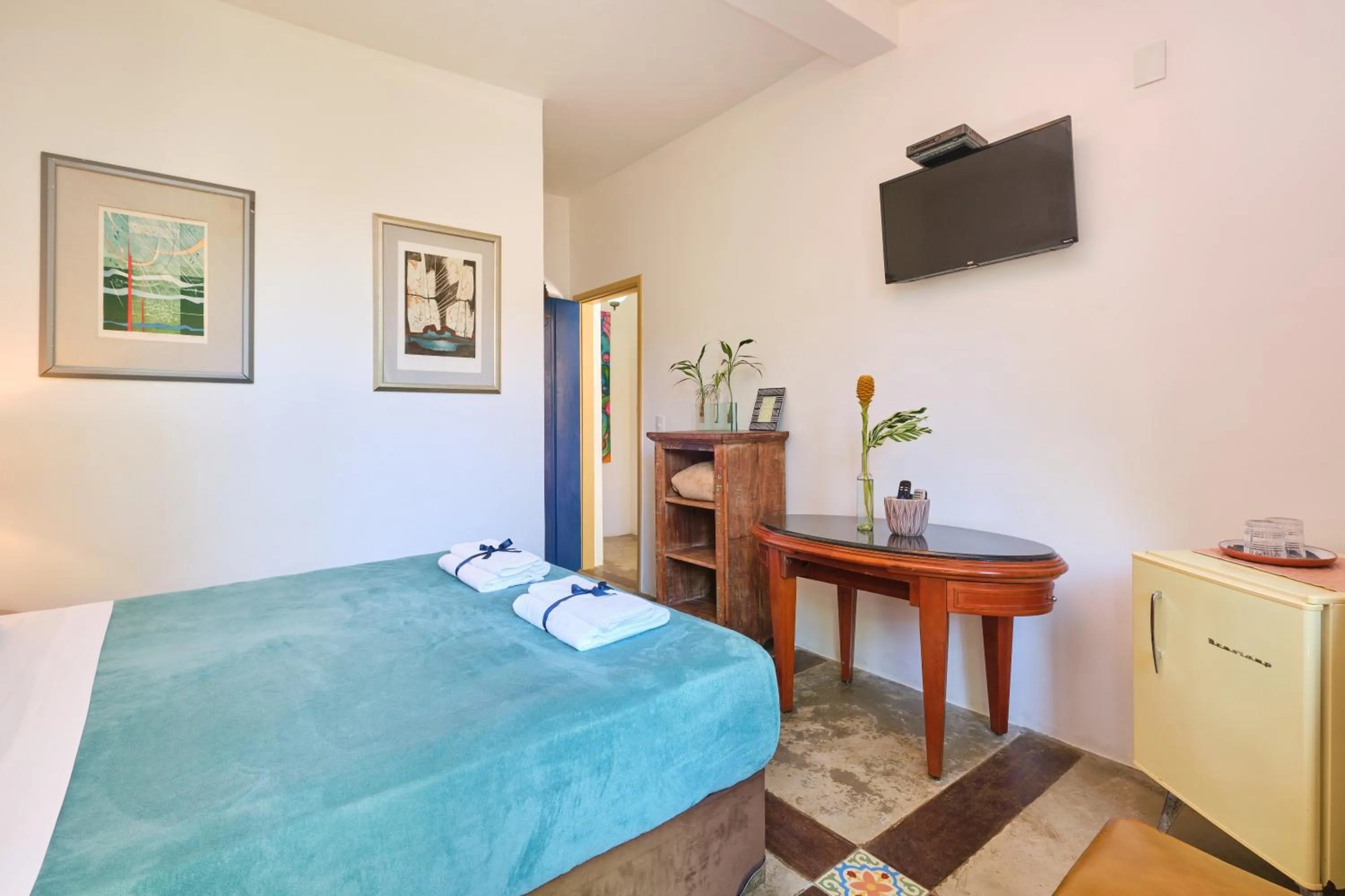 Bed in Pousada Pontal Gardens