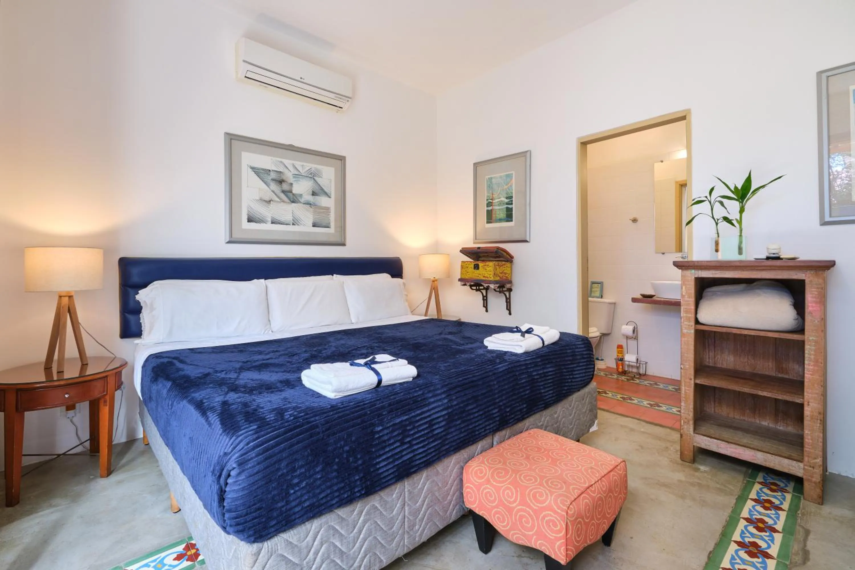 Bed in Pousada Pontal Gardens