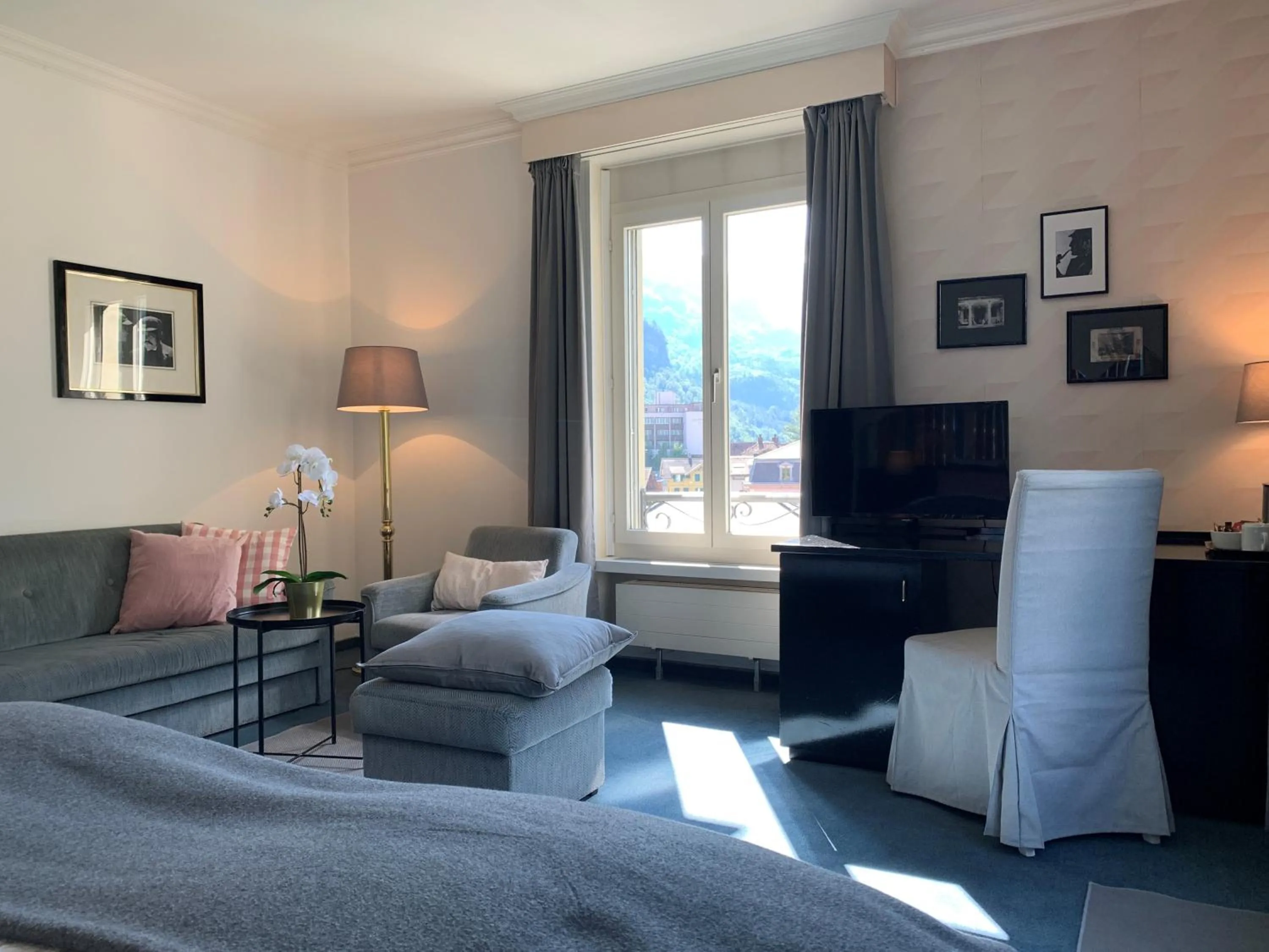 Bed in Parkhotel du Sauvage