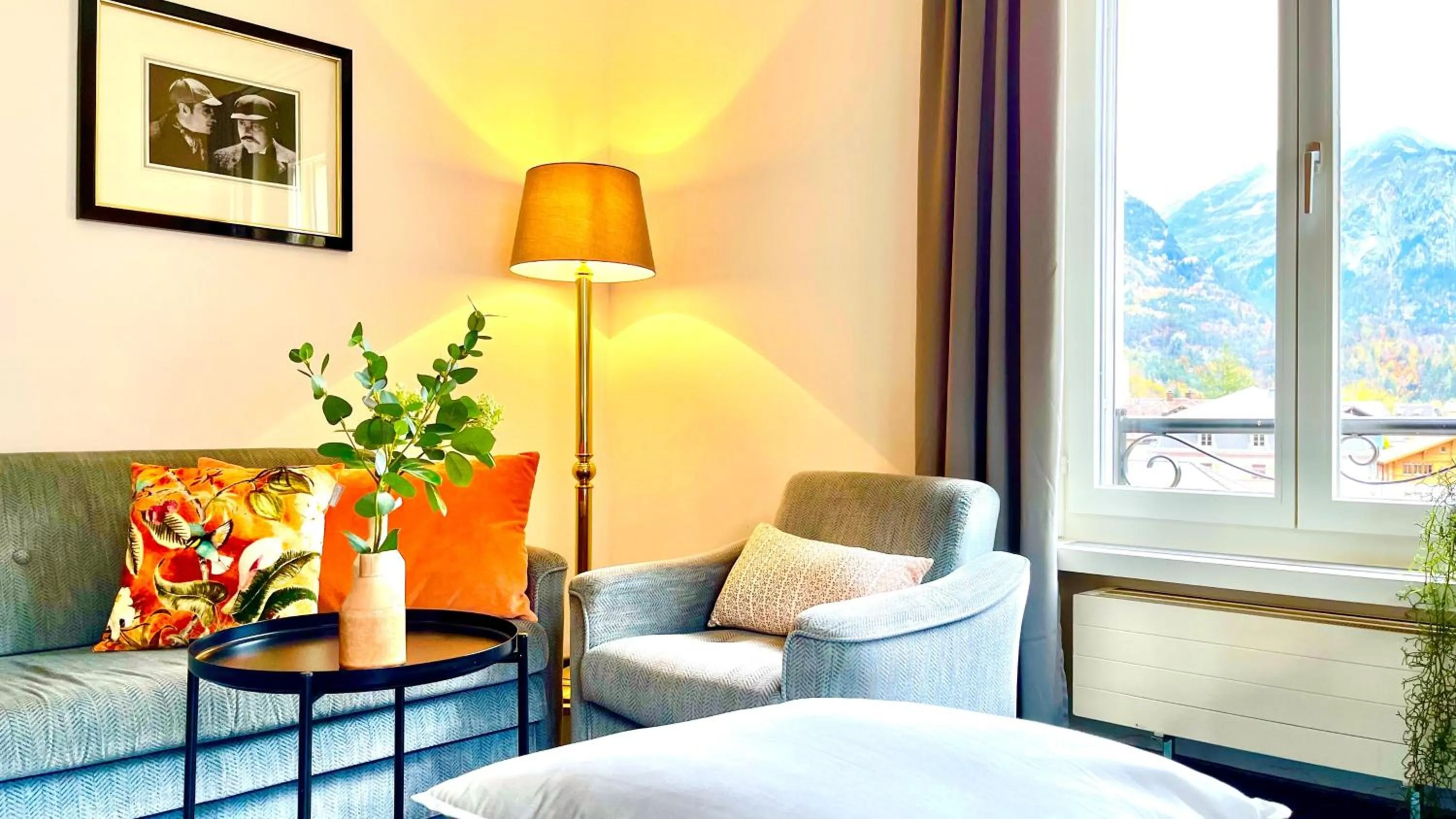 Bed in Parkhotel du Sauvage