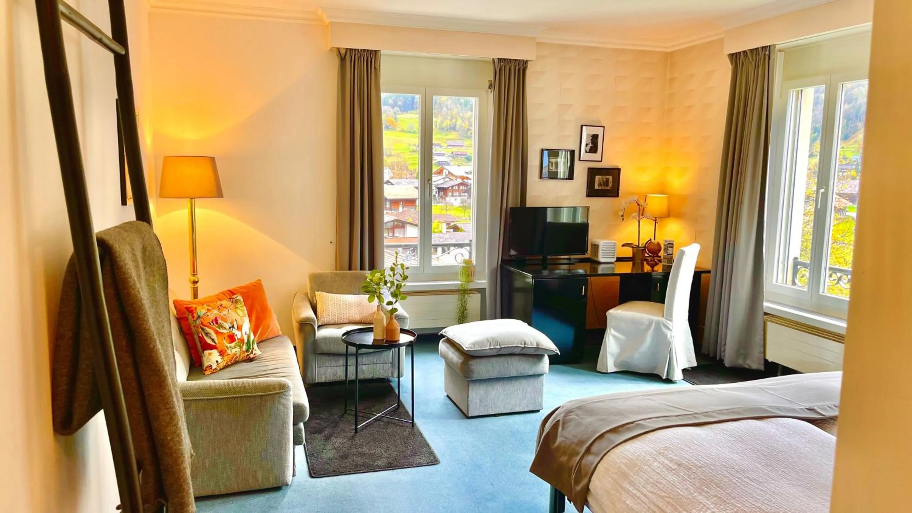 Bed in Parkhotel du Sauvage