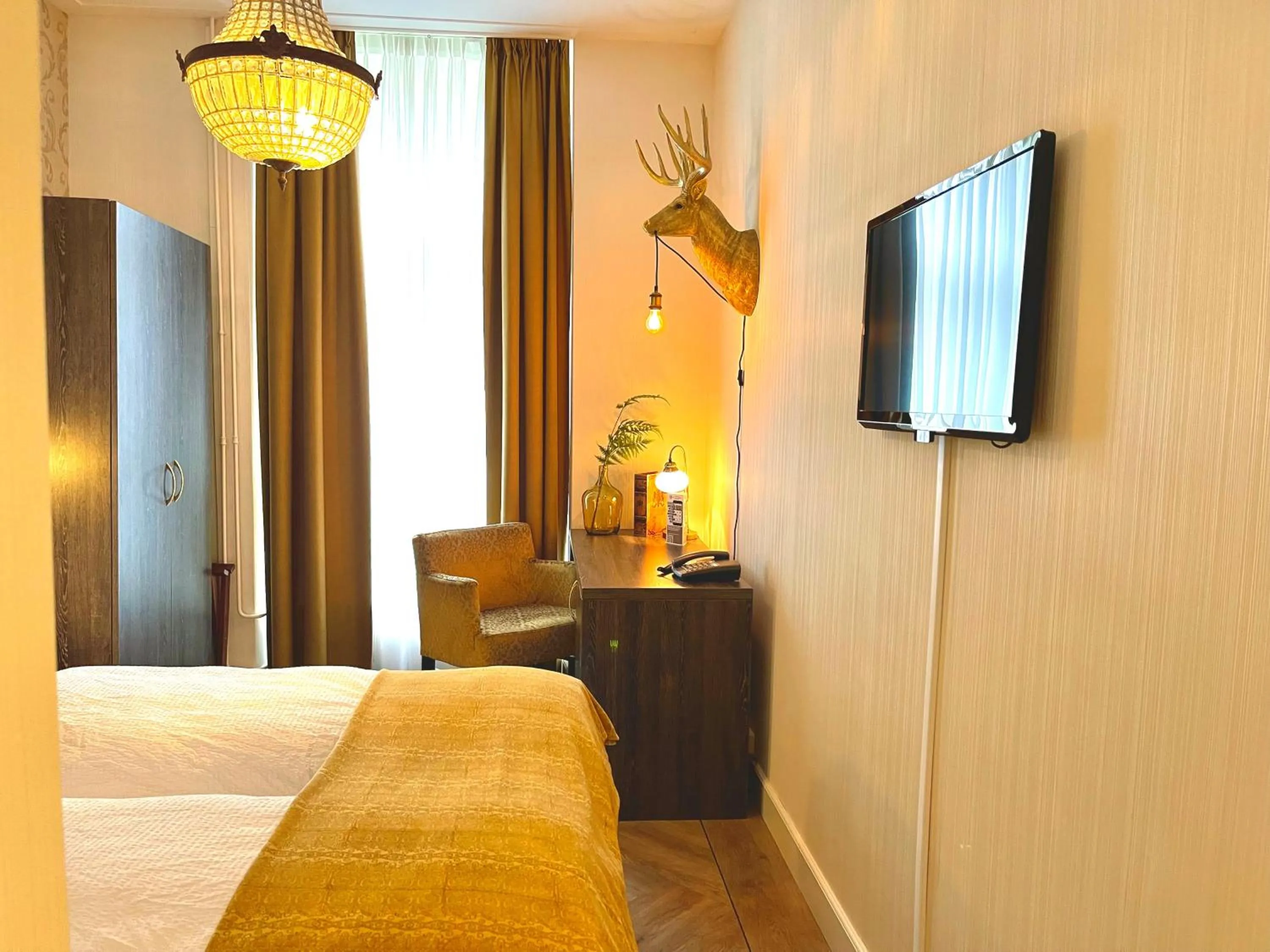 Bed in Parkhotel du Sauvage