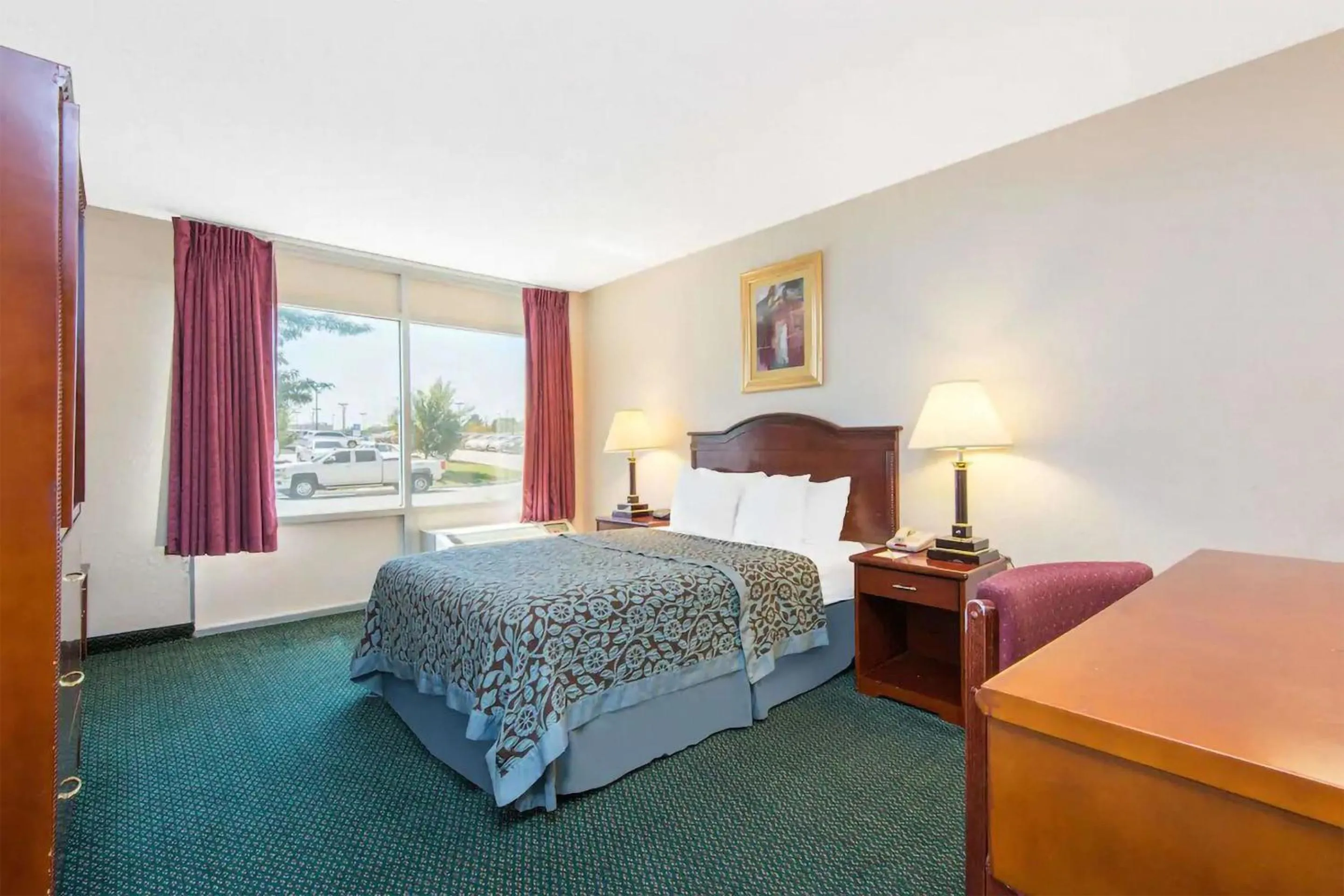 Bedroom in Blue Way Inn & Suites Wichita East