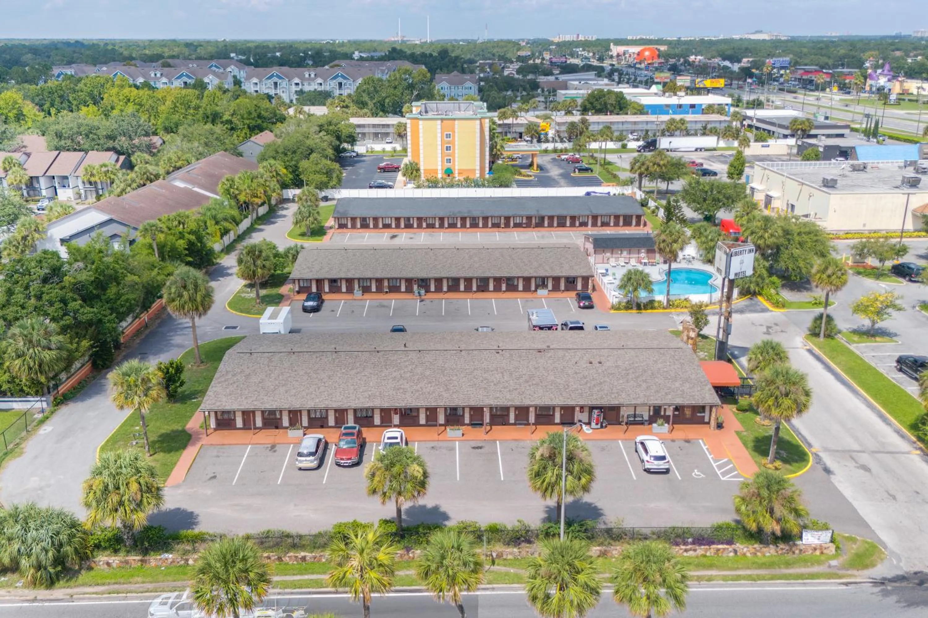 Bird's eye view in Liberty Garden Inn by OYO Kissimmee near Disney World
