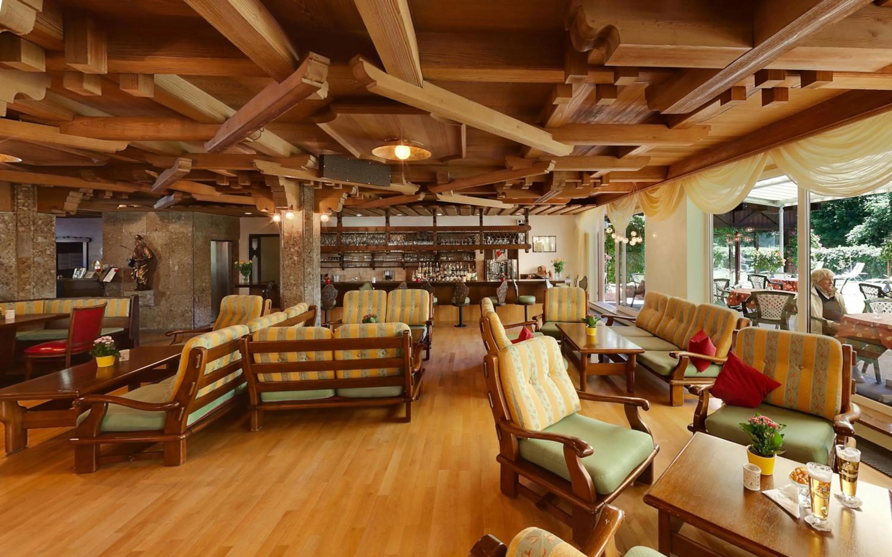 Lobby or reception in Post-Hotel