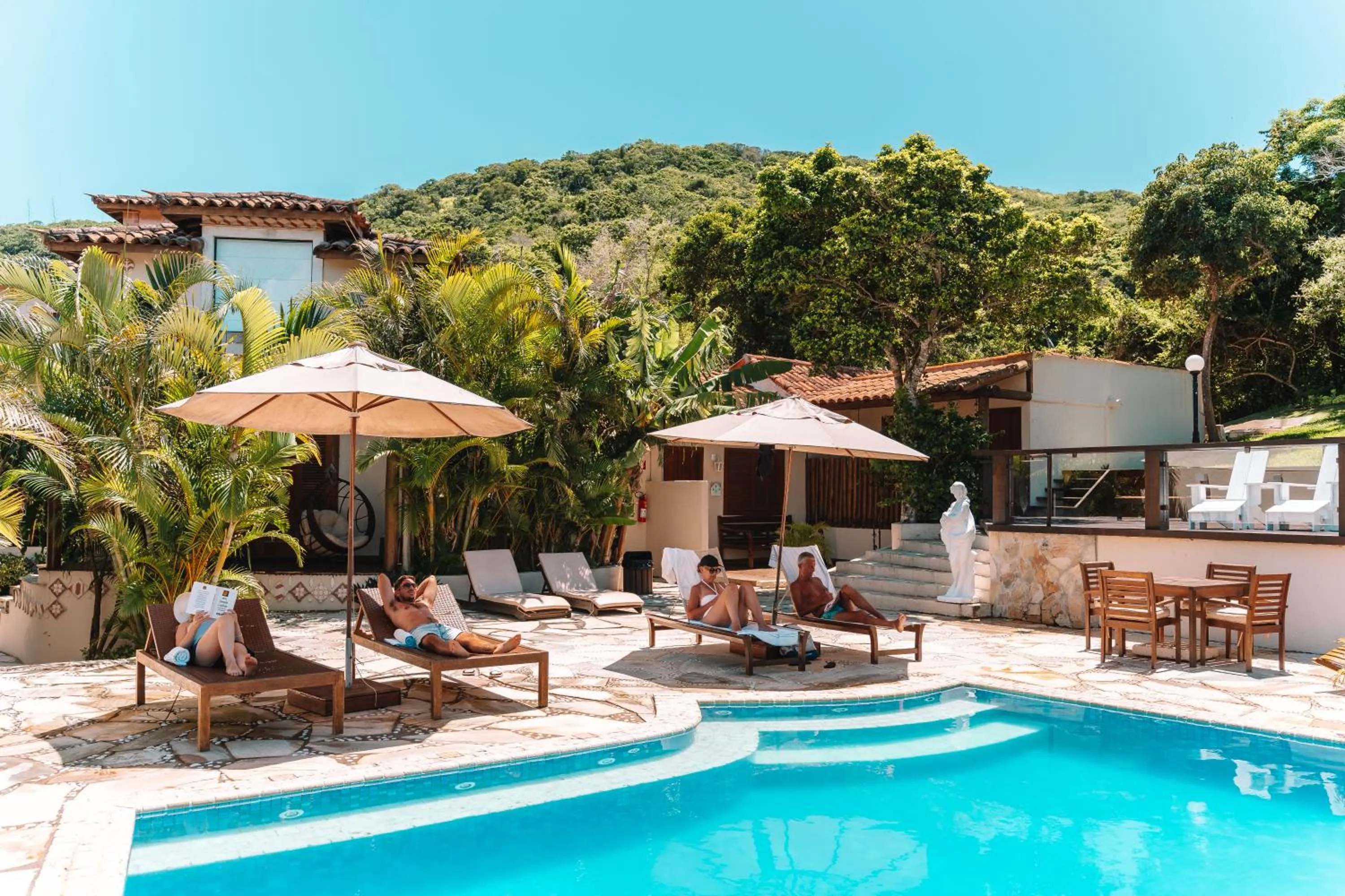 Natural landscape in Le Village Boutique Hotel