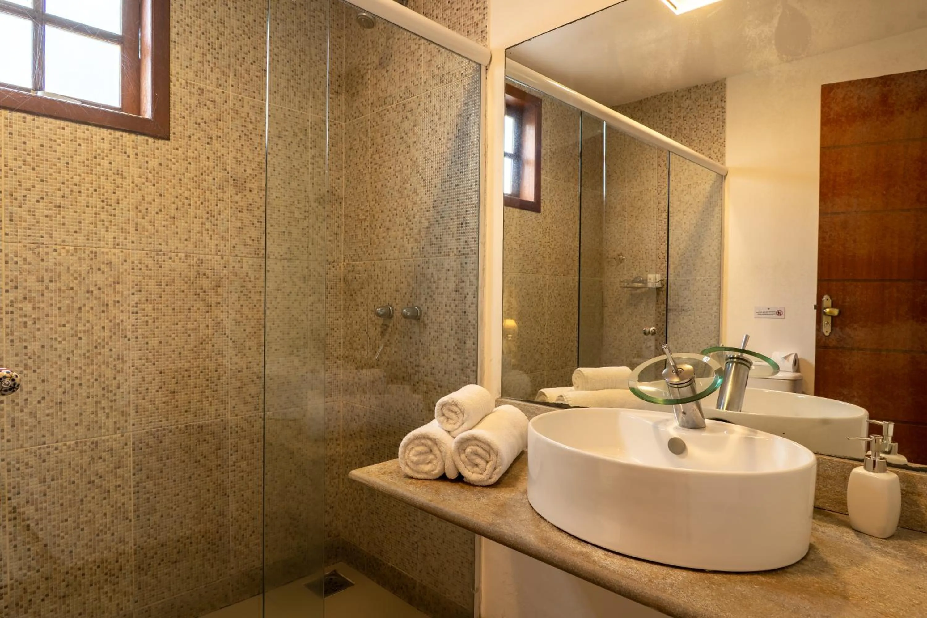 Shower in Le Village Boutique Hotel