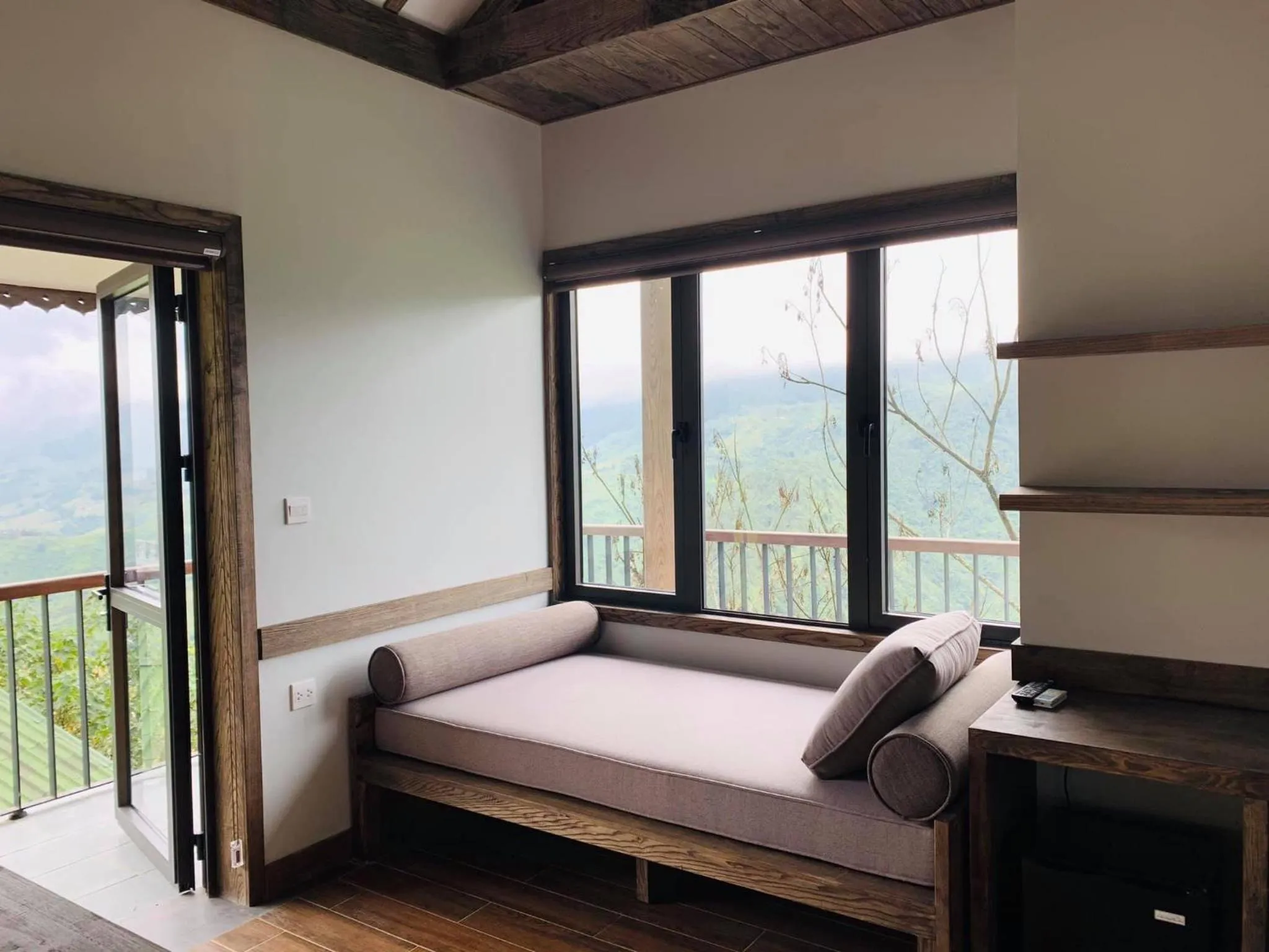 View (from property/room), Bed in Sapa Catcat Hills Resort & Spa