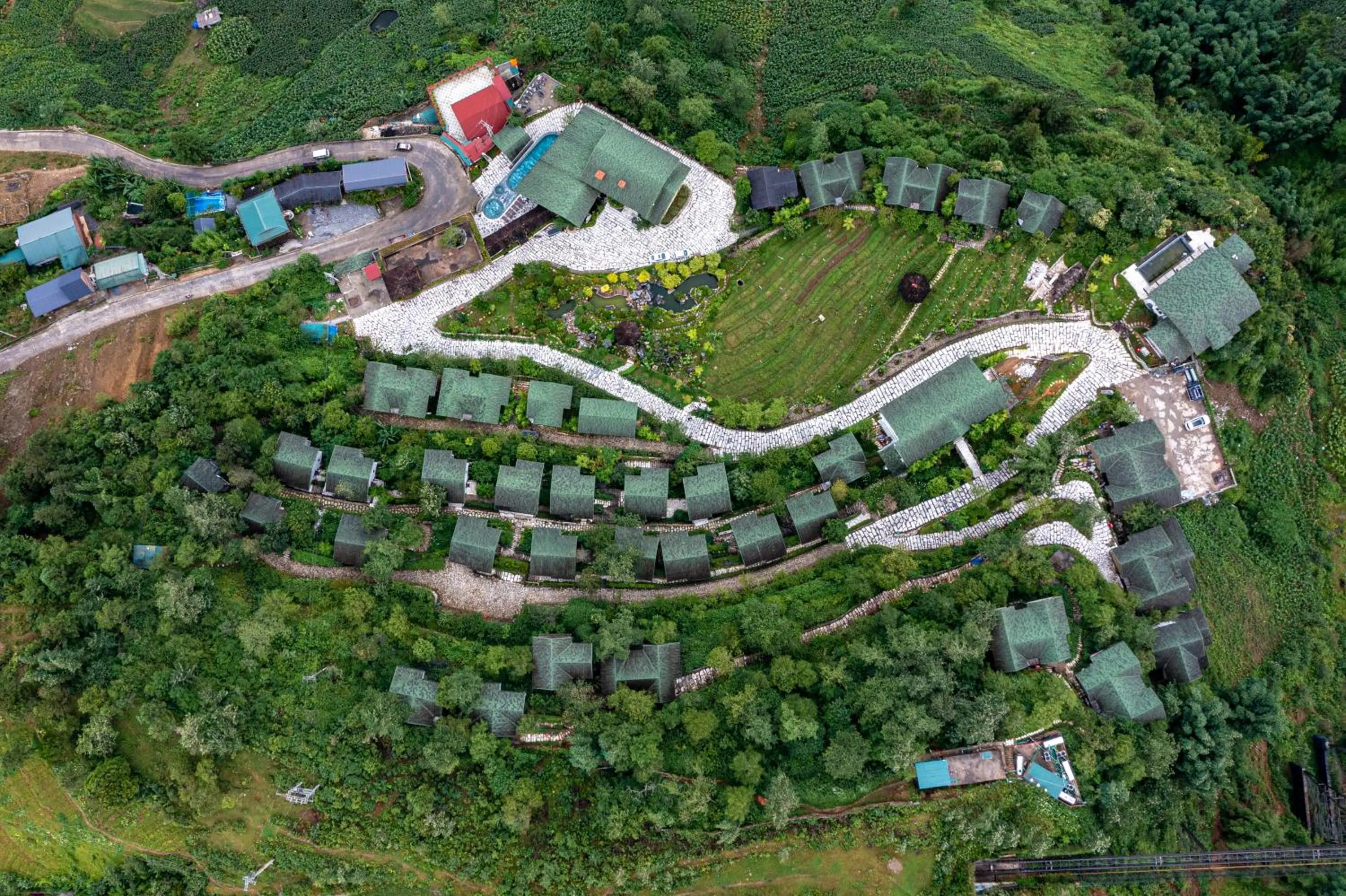Natural landscape in Sapa Catcat Hills Resort & Spa