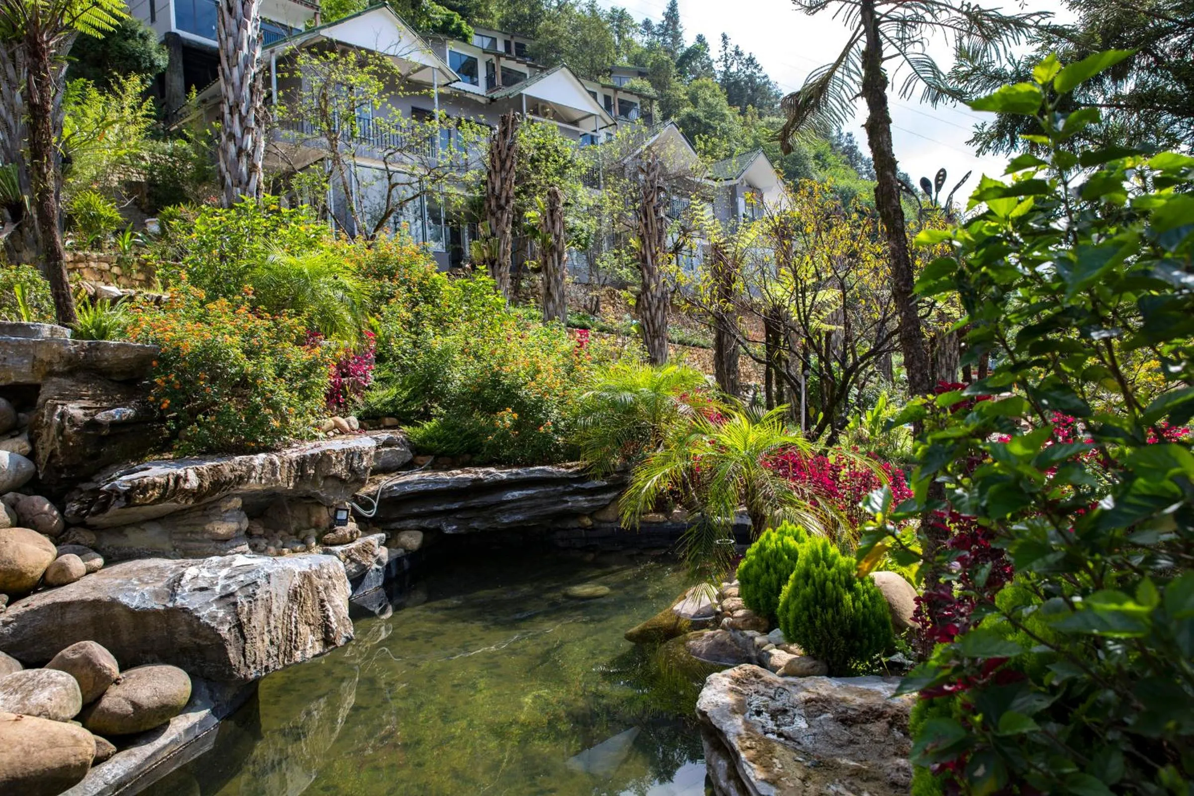 Garden in Sapa Catcat Hills Resort & Spa