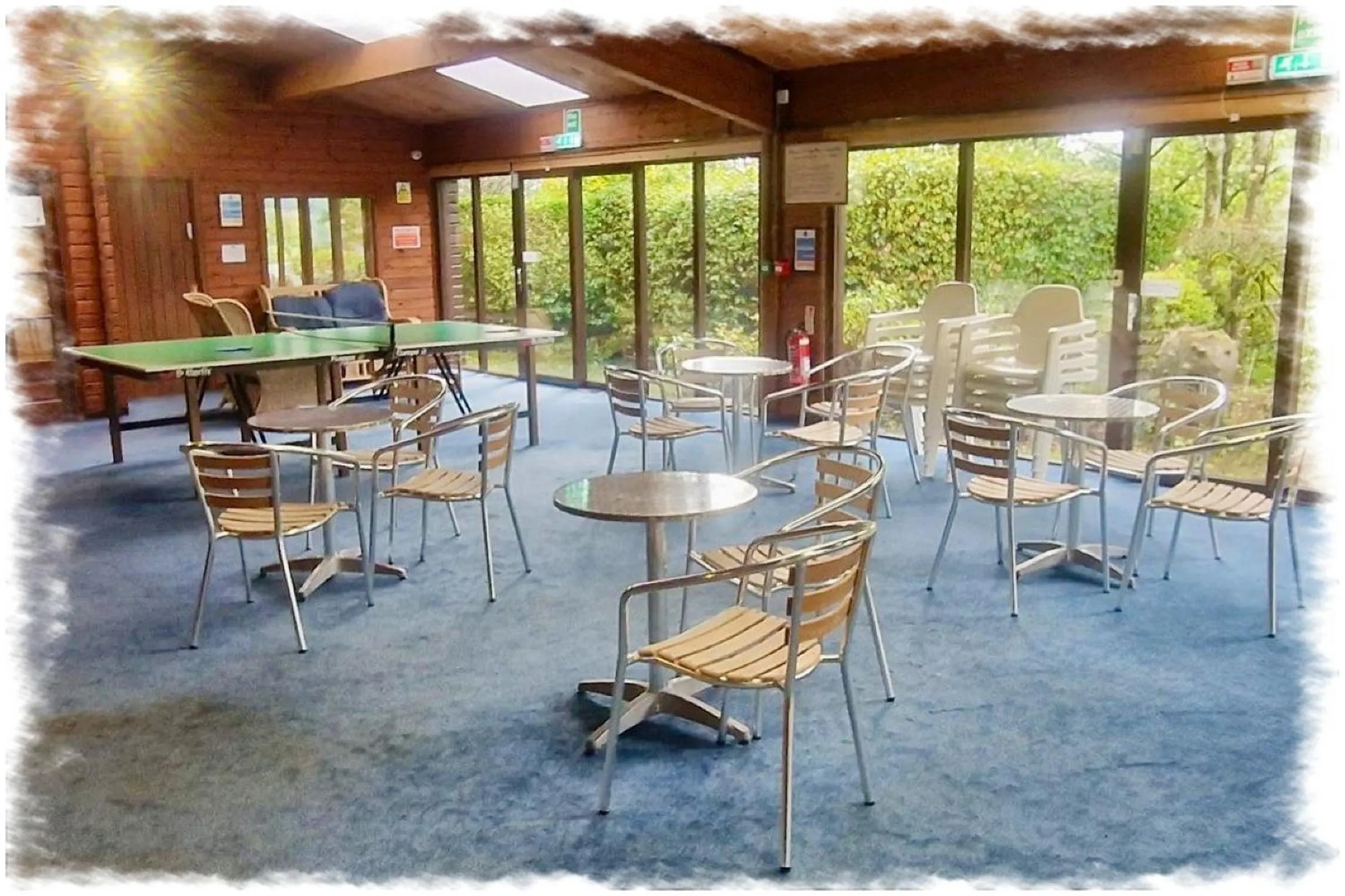 Swimming pool in Blelham Tarn Rustic cabin in tranquil woodland