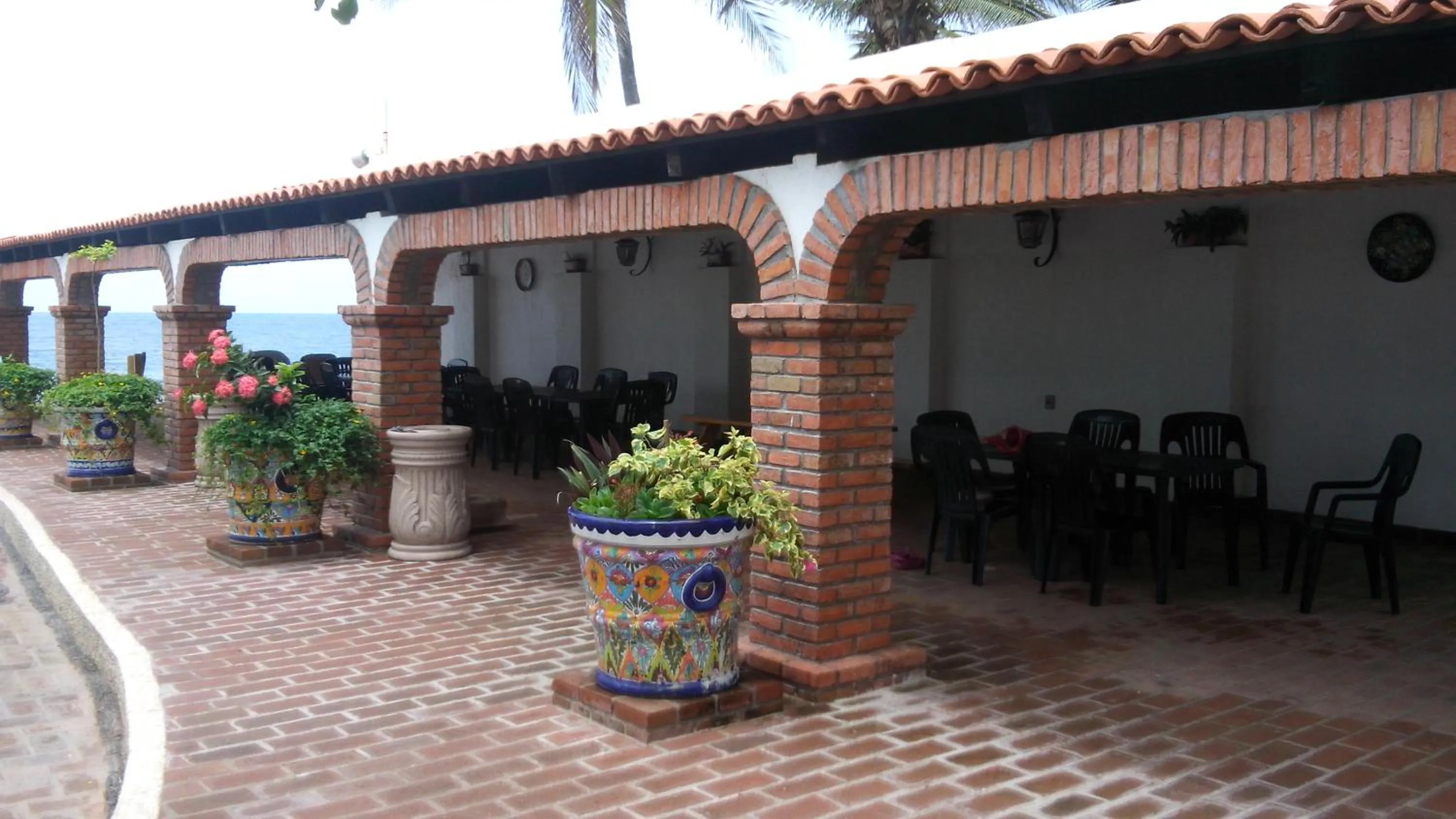 Patio in Hotel Posada Pablo de Tarso