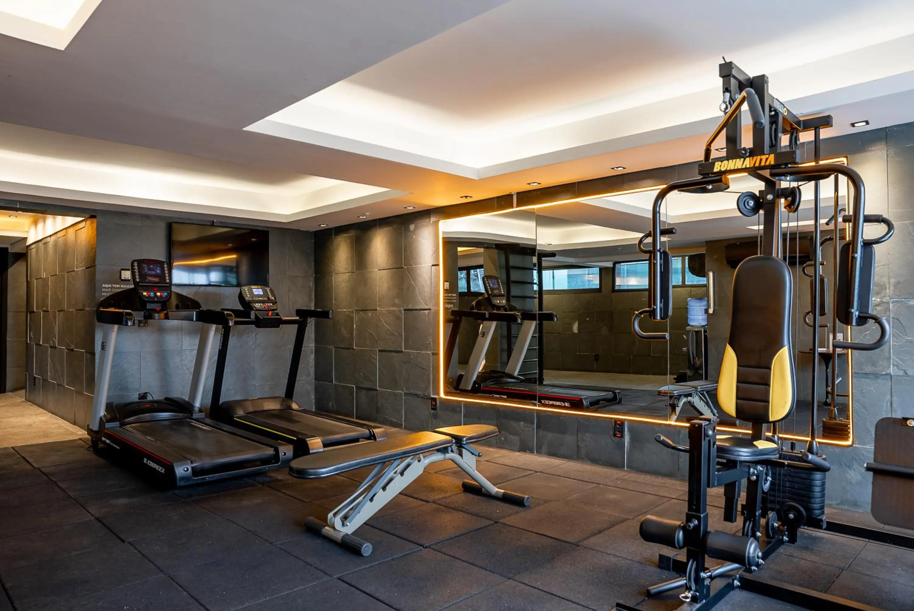 Fitness centre/facilities in Hotel Laghetto Moinhos