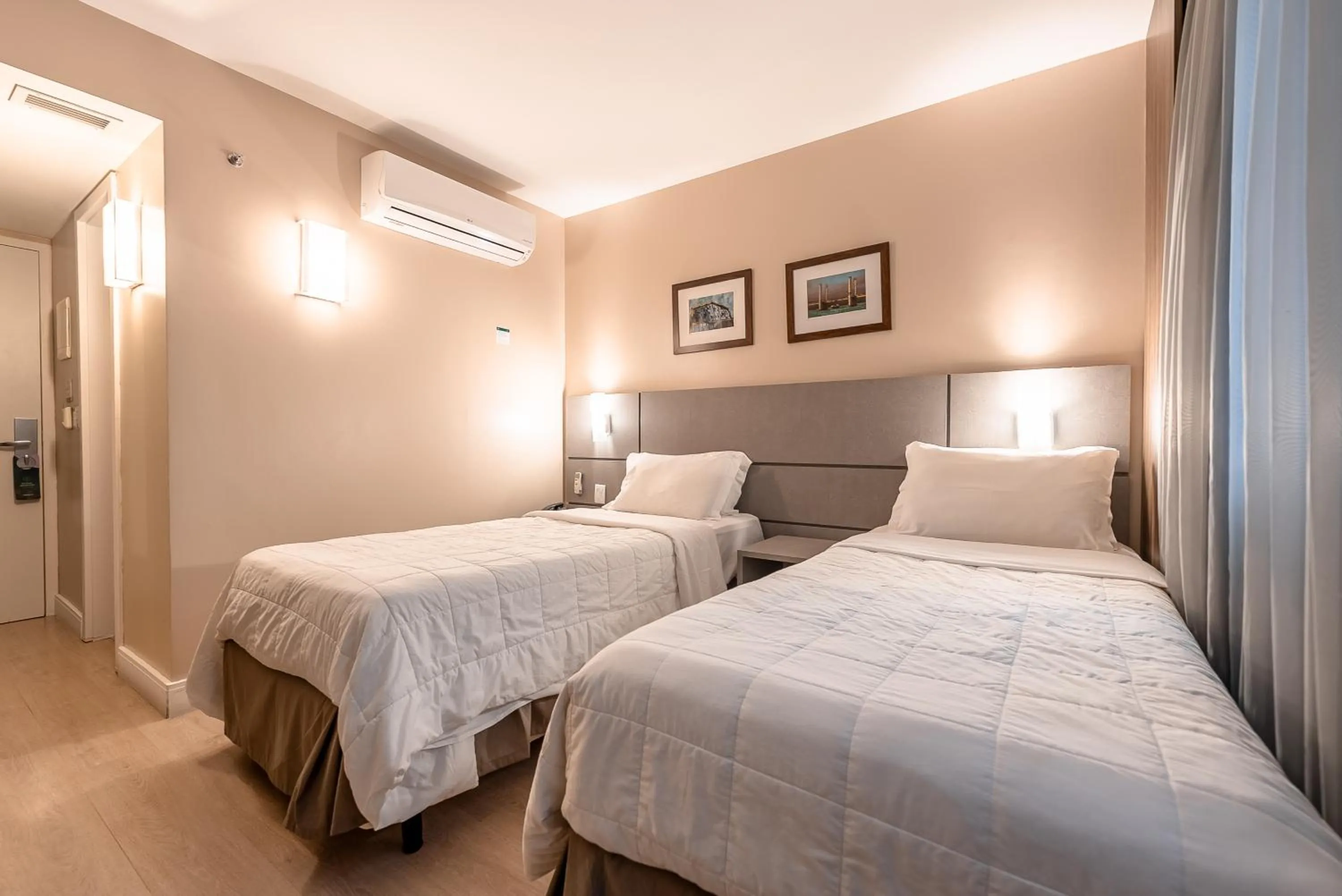 Bed in Hotel Laghetto Moinhos