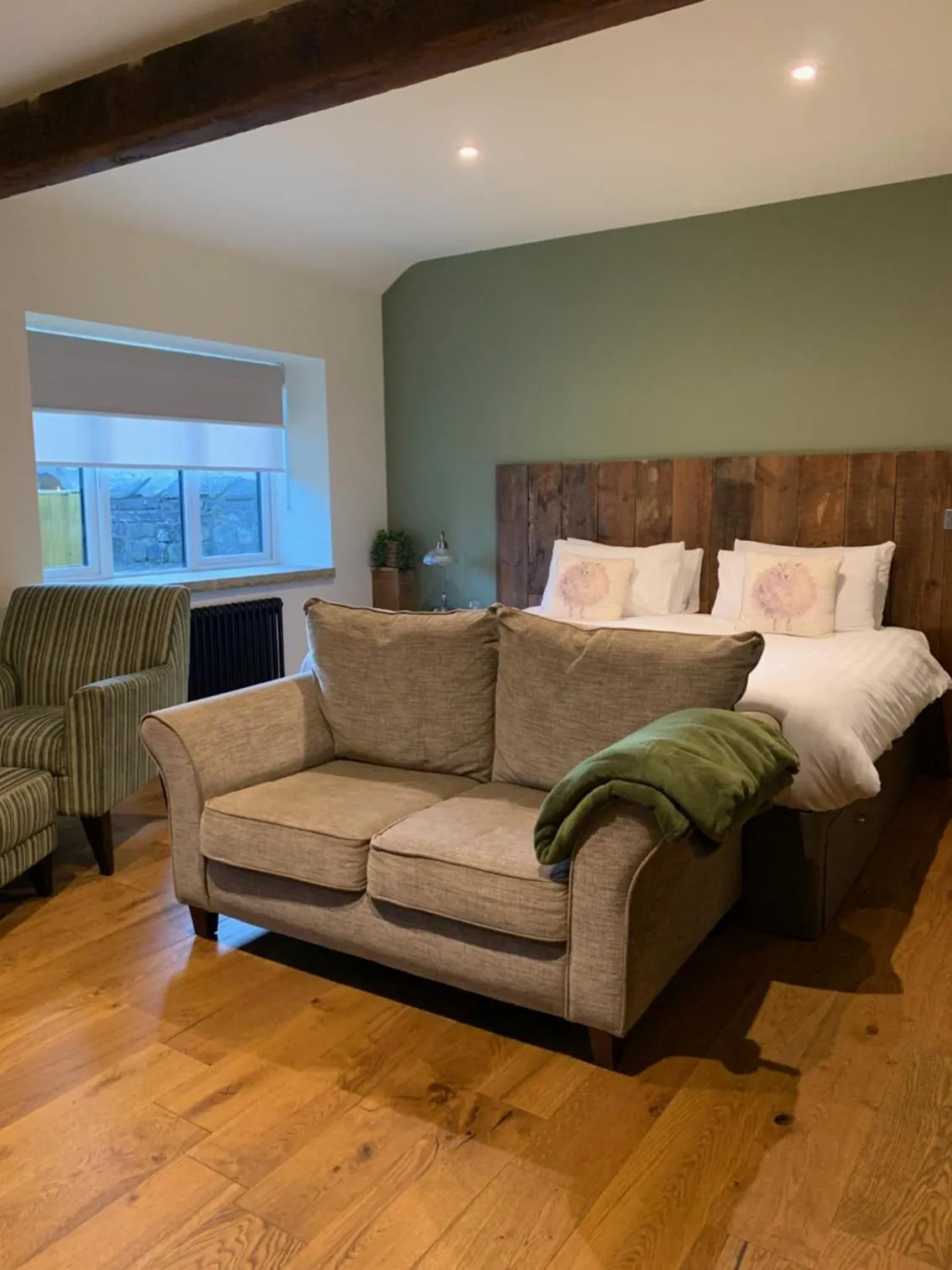 Seating area in Shoulder of Mutton Inn