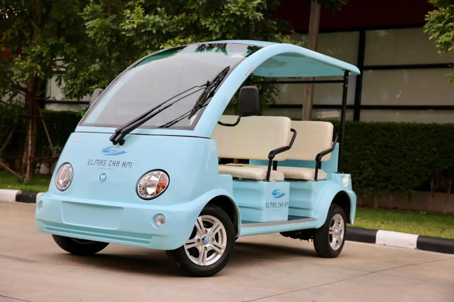 People in Elmas Cha Am Design Hotel