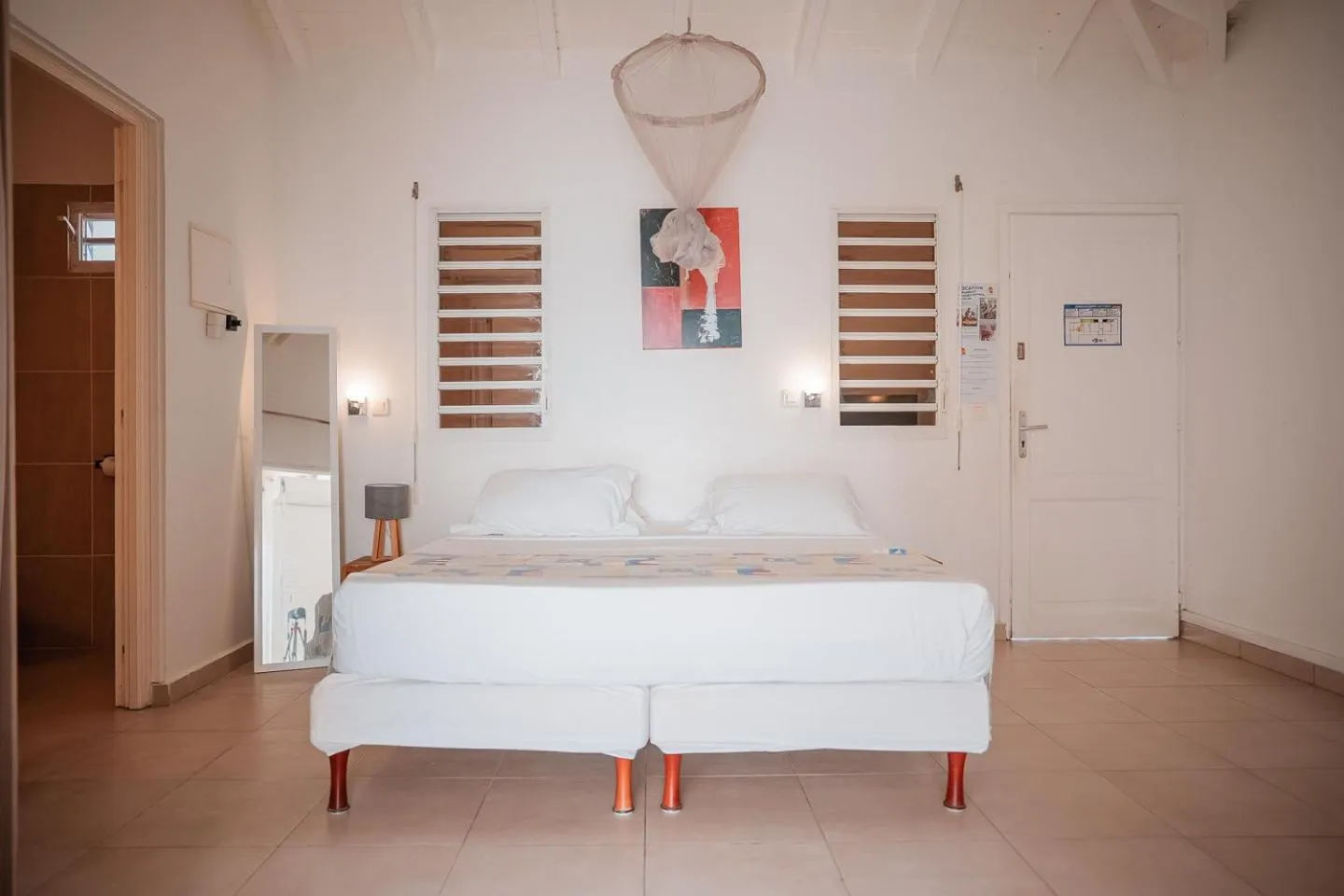 Bedroom, Bed in Coco Beach Marie-Galante