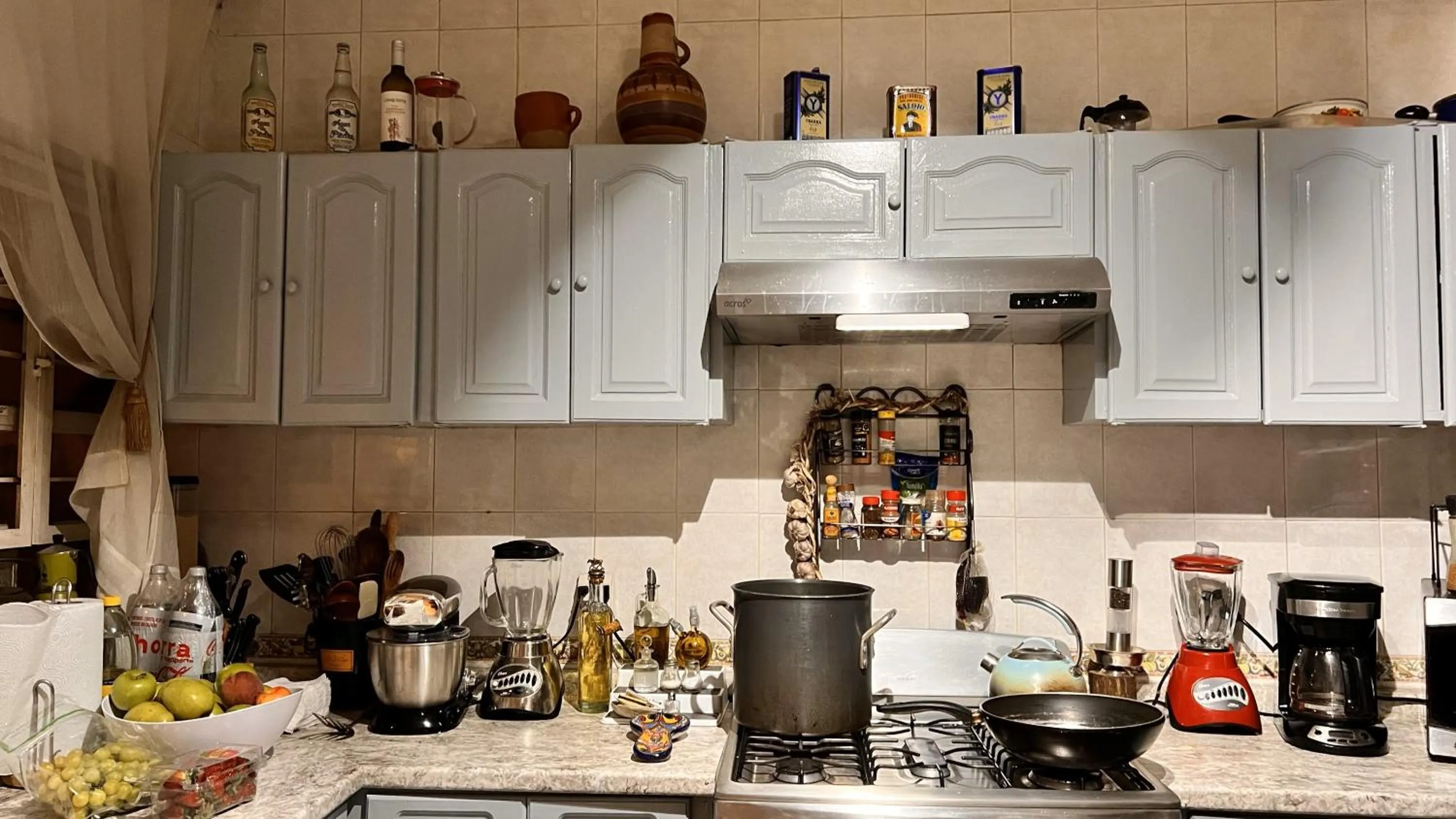 Kitchen or kitchenette in Dickinson Guest House, Guadalajara Expo