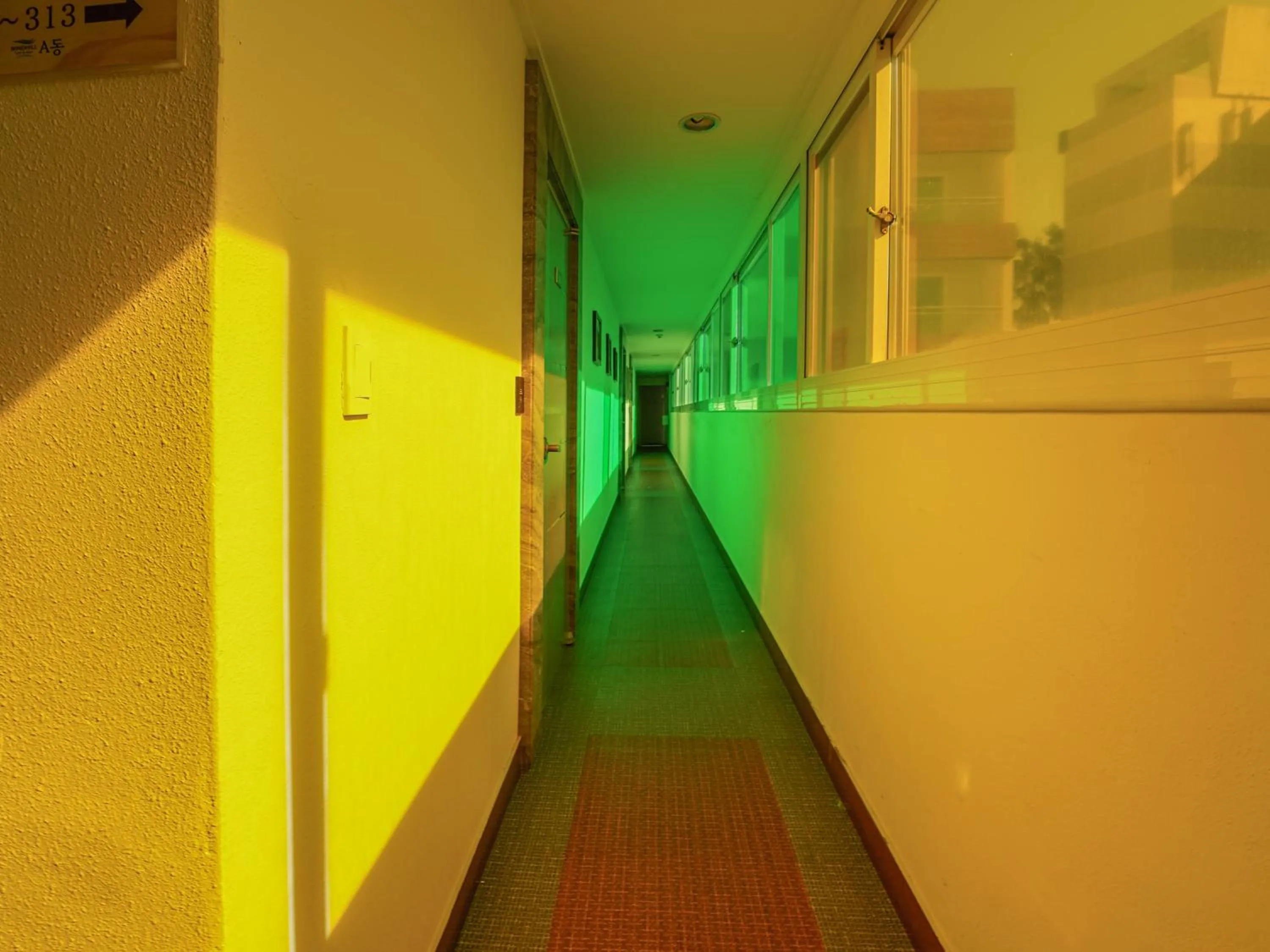 Property building in Sea Cliff Hotel Jeju