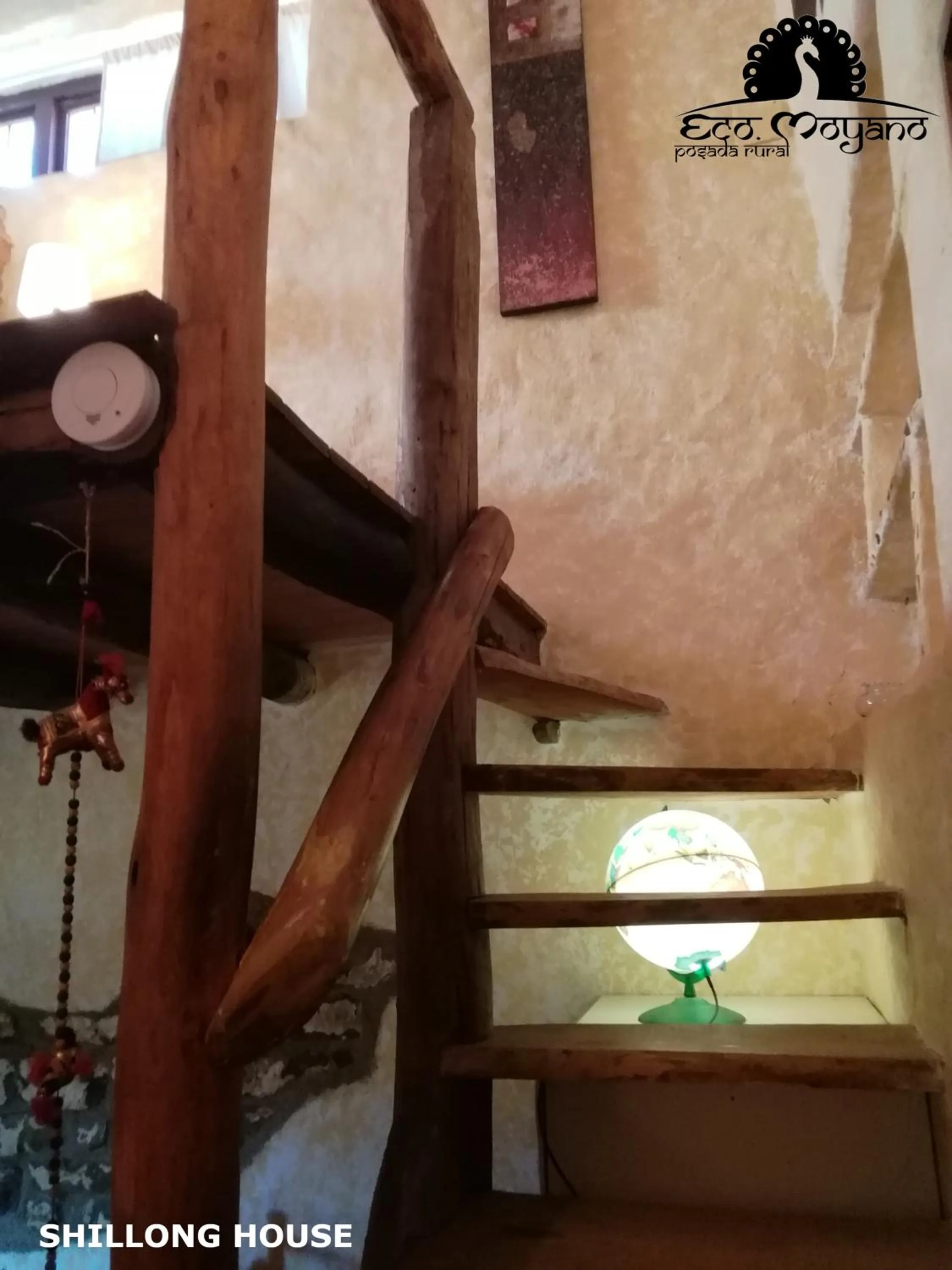 Bed in Eco Moyano Posada