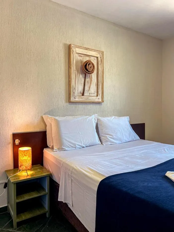 Bed in Pousada Céu de Estrelas