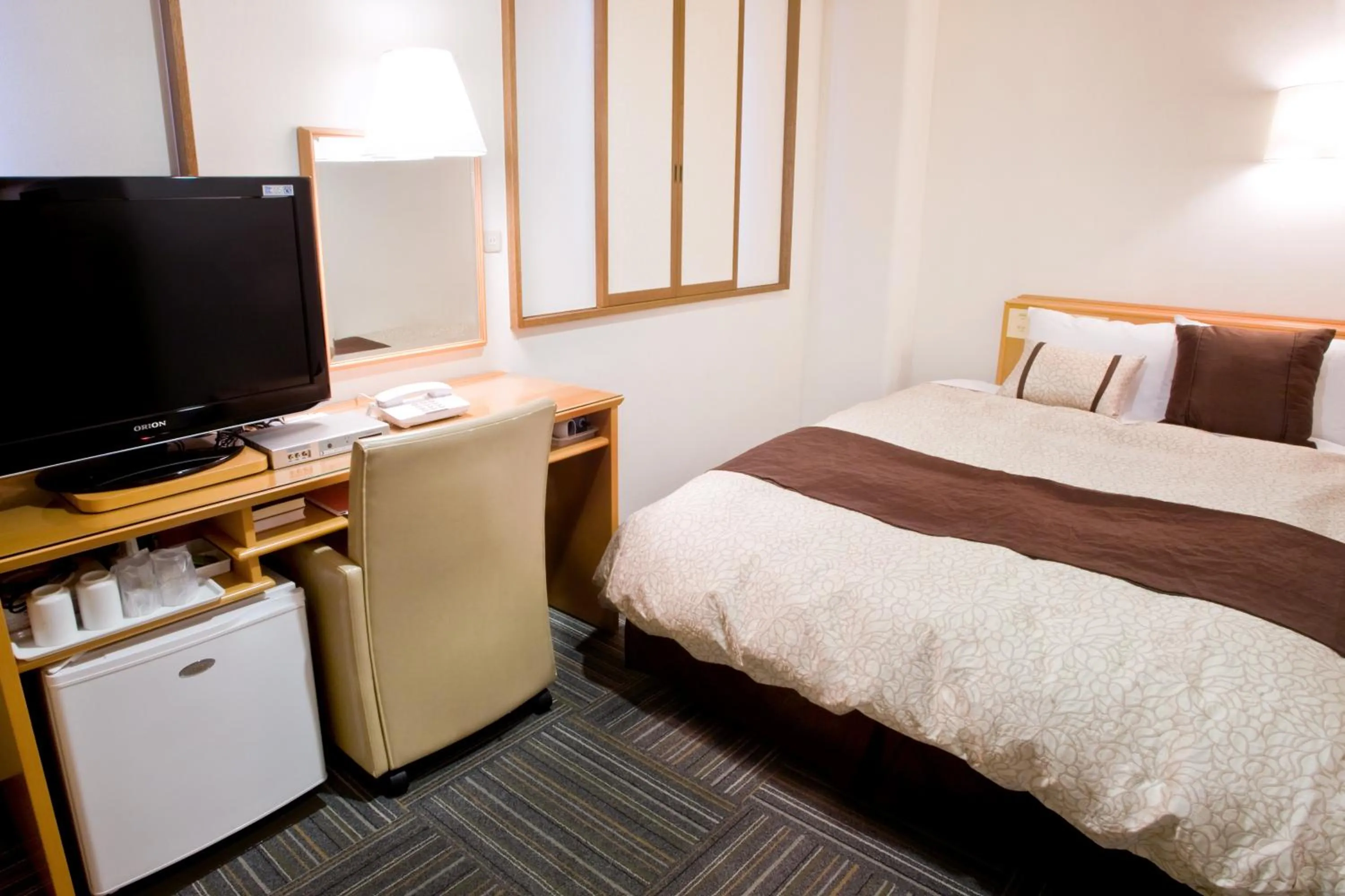 Photo of the whole room, Bed in Kuretake-Inn Hamamatsu Nishi I.C.