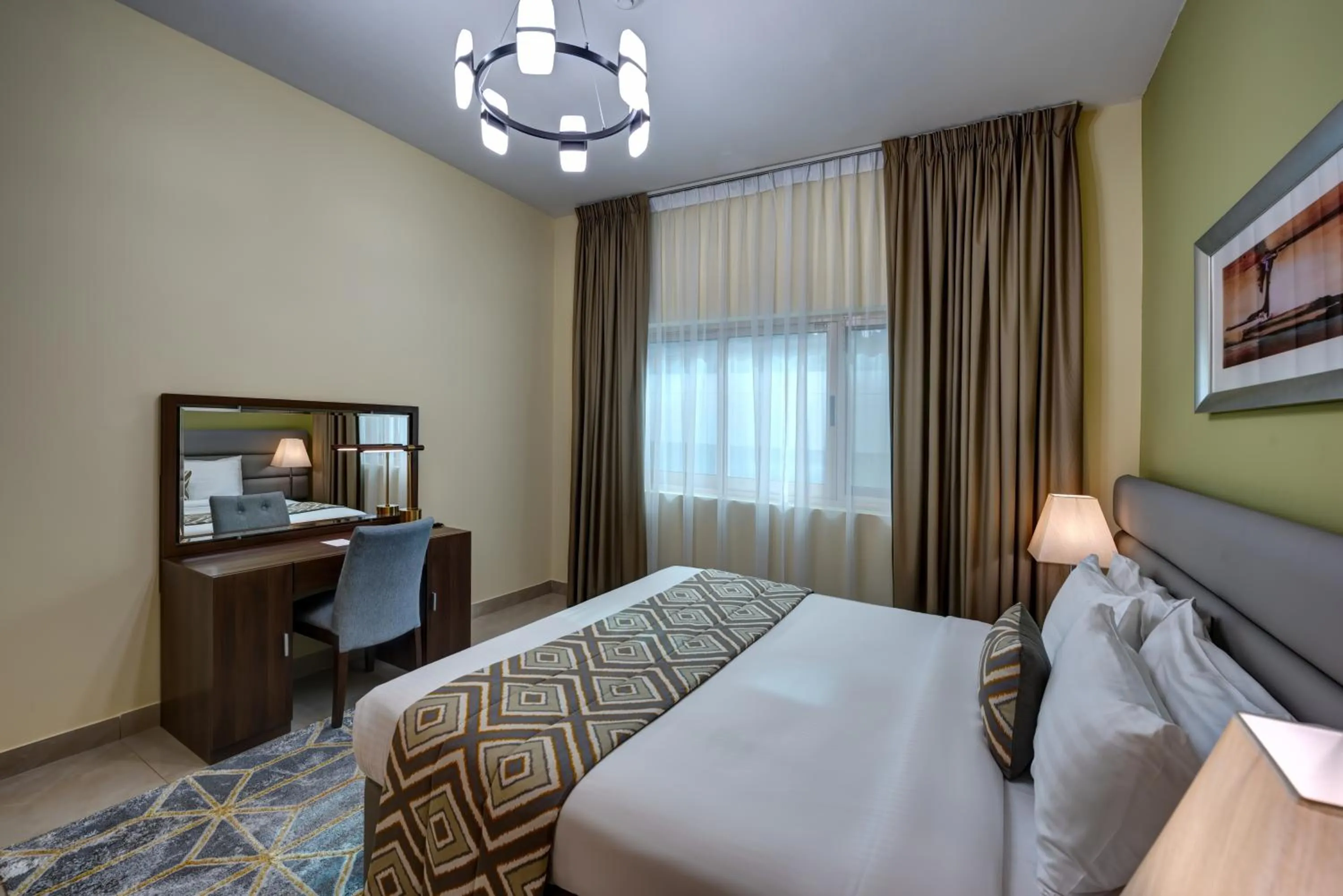 Bedroom, Bed in Radiance Premium Suites