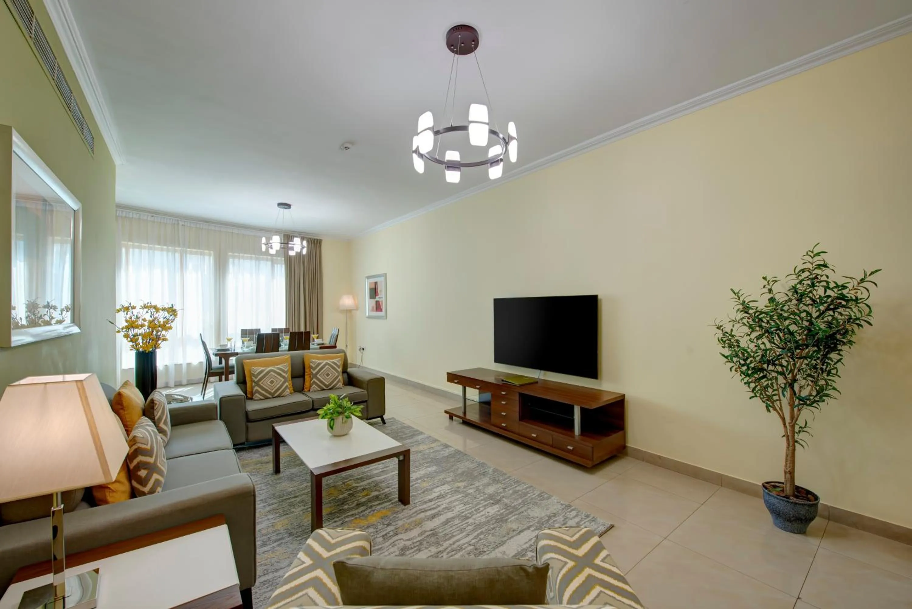 Living room in Radiance Premium Suites