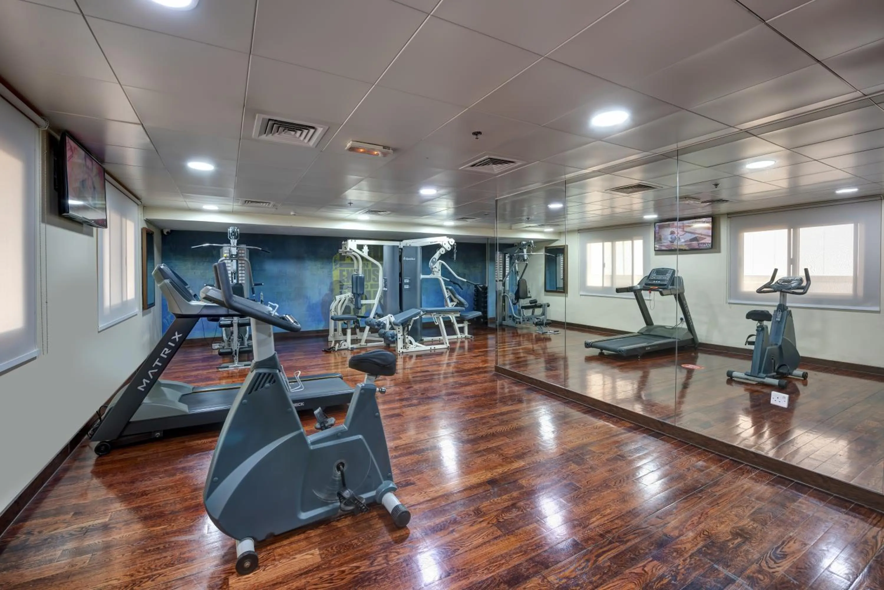 Fitness centre/facilities in Radiance Premium Suites