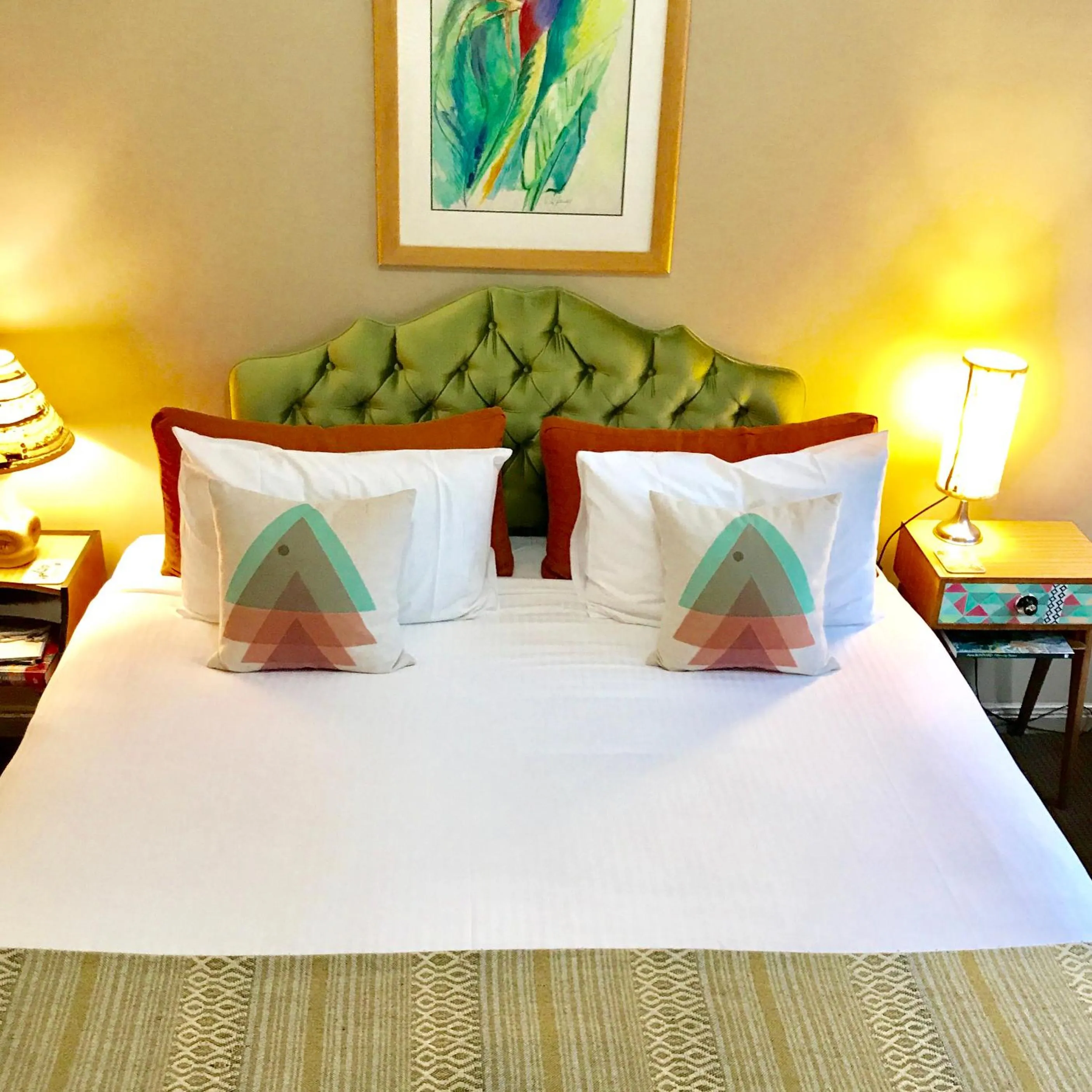 Bed in Vine Valley Inn