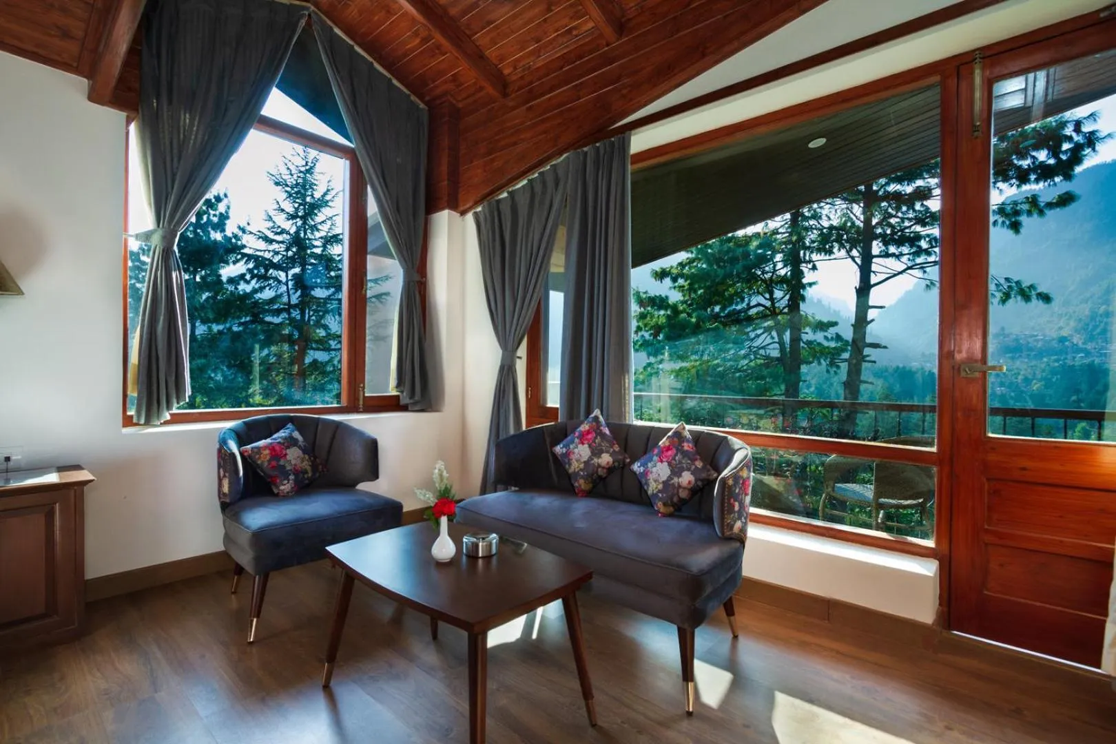 Seating area in Aloka Resort