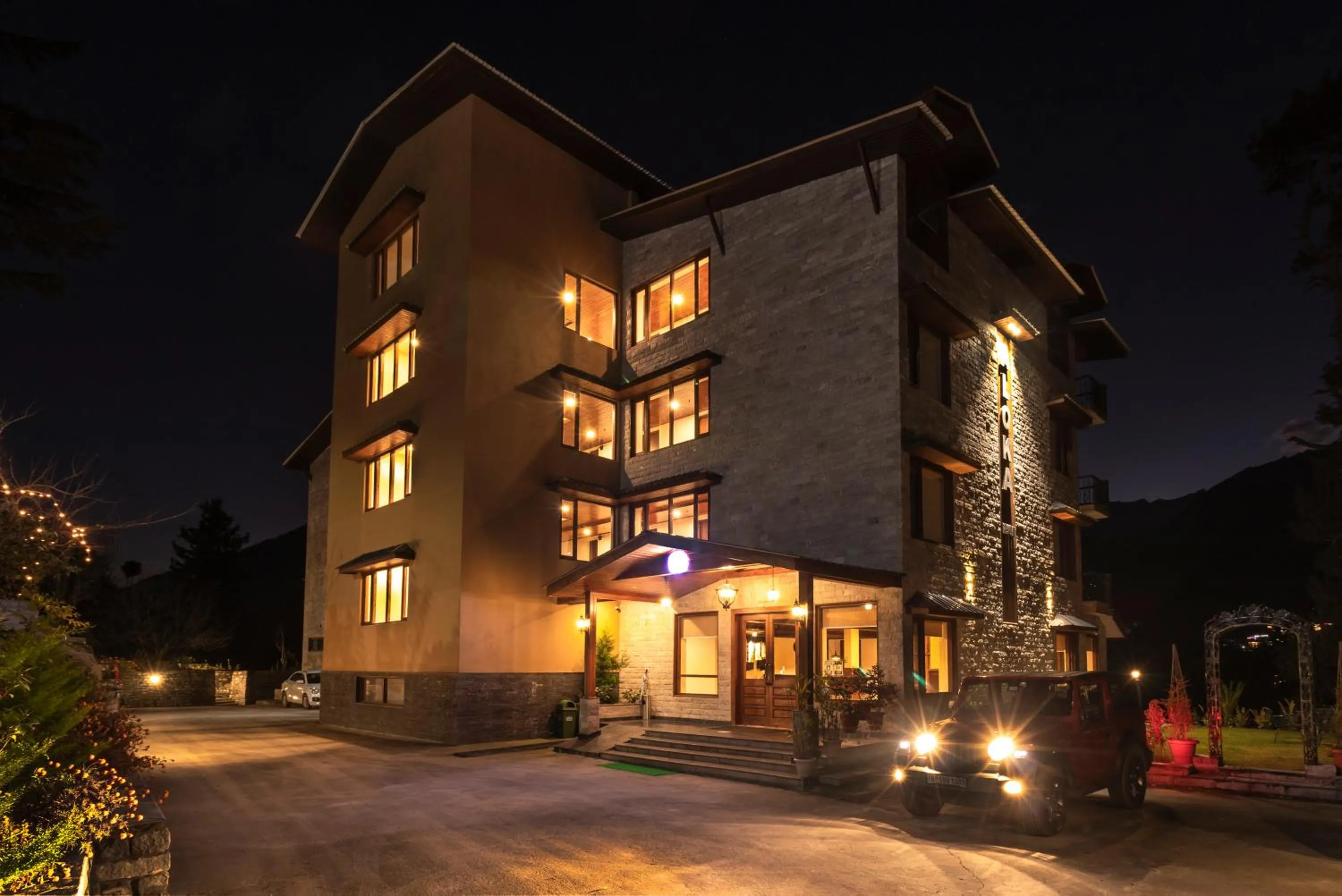 Property building in Aloka Resort