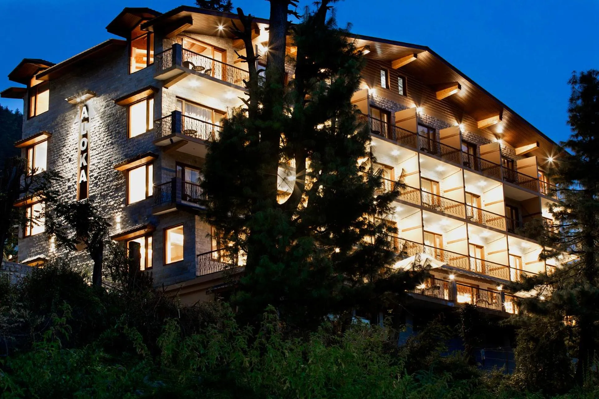 Property building in Aloka Resort