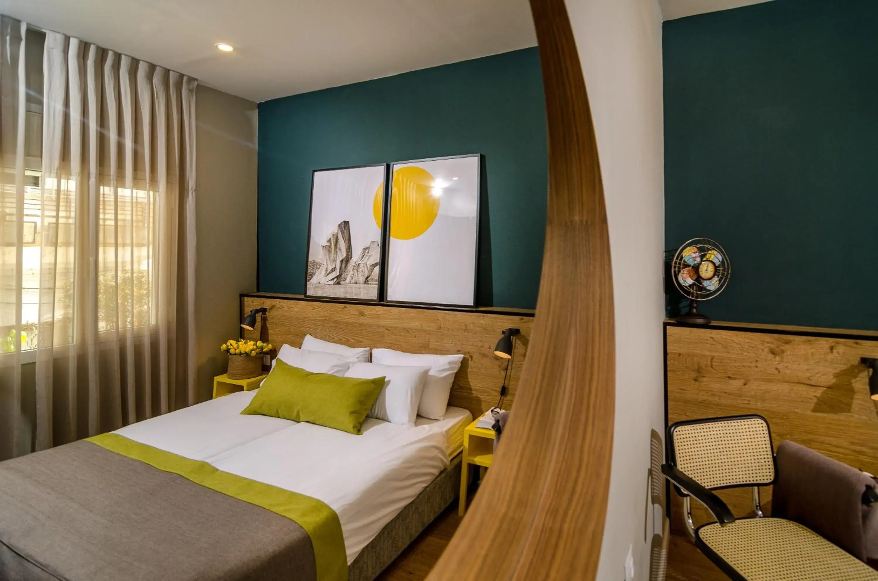 Bed in Olive The White House Bed in Olive The White House