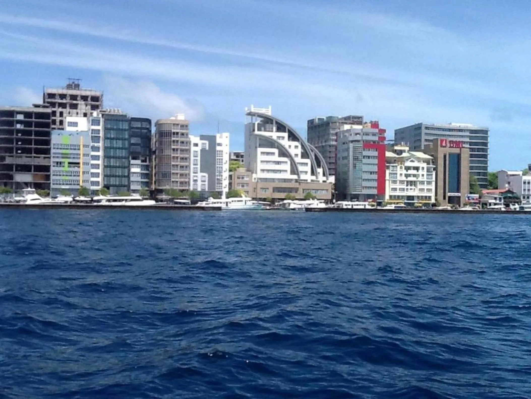 Bird's eye view in Beach Palace