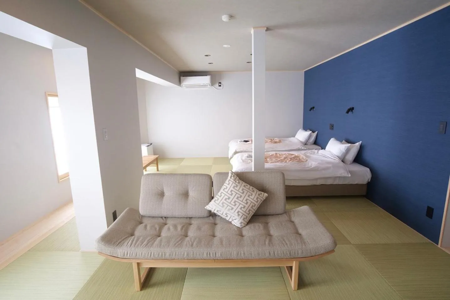 Bed in Kusatsu Onsen Kusatsu Hotel1913