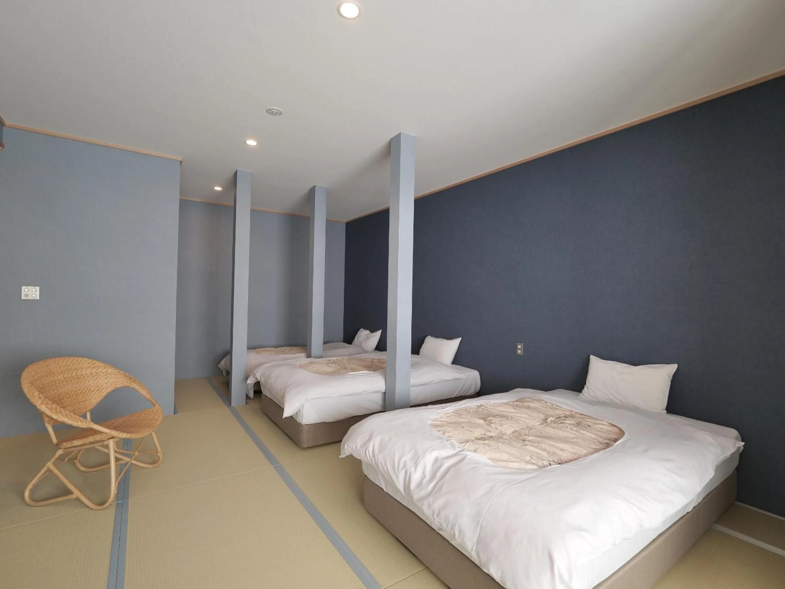 Bed in Kusatsu Onsen Kusatsu Hotel1913