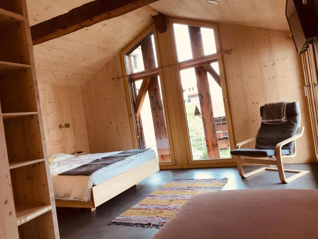 Quadruple Room with Mountain View - single occupancy in ViVa B&B Urmein