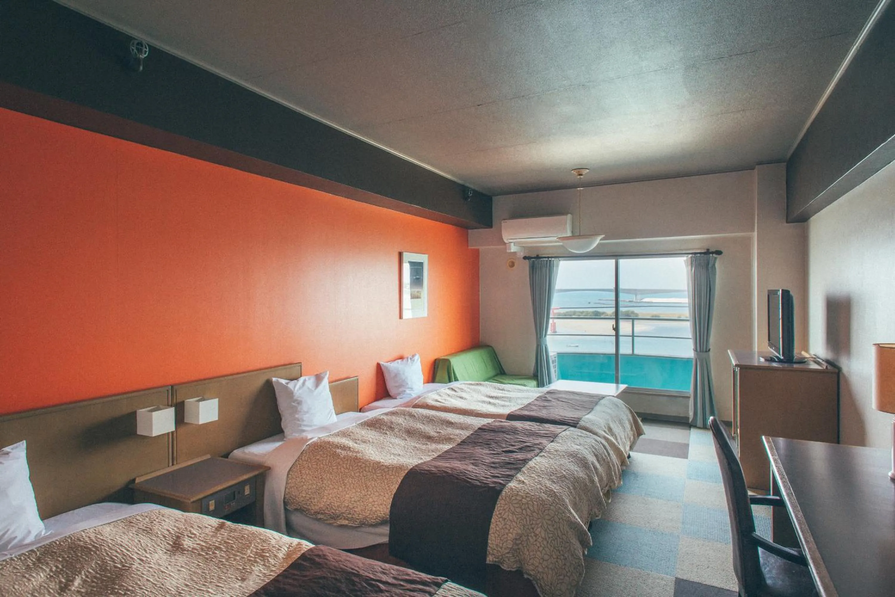 Bed in Hamanako Bentenjima Resort The Ocean