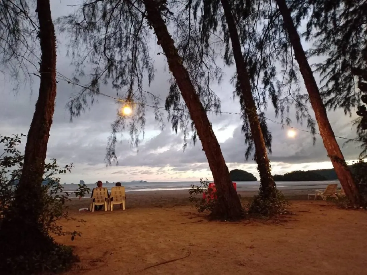 Beach in Sand Beach Bungalow