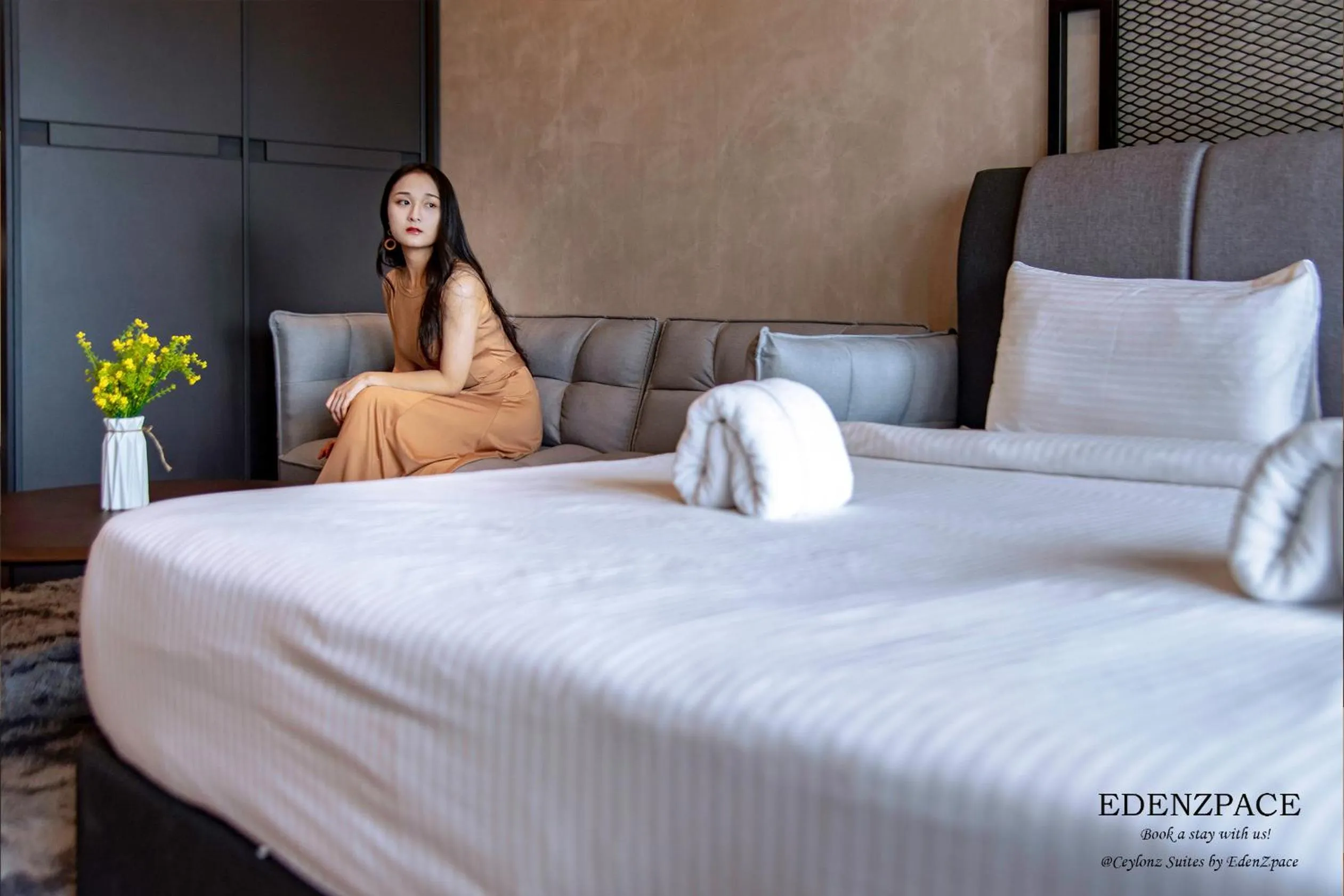 People, Bed in Ceylonz Suites by EdenZpace