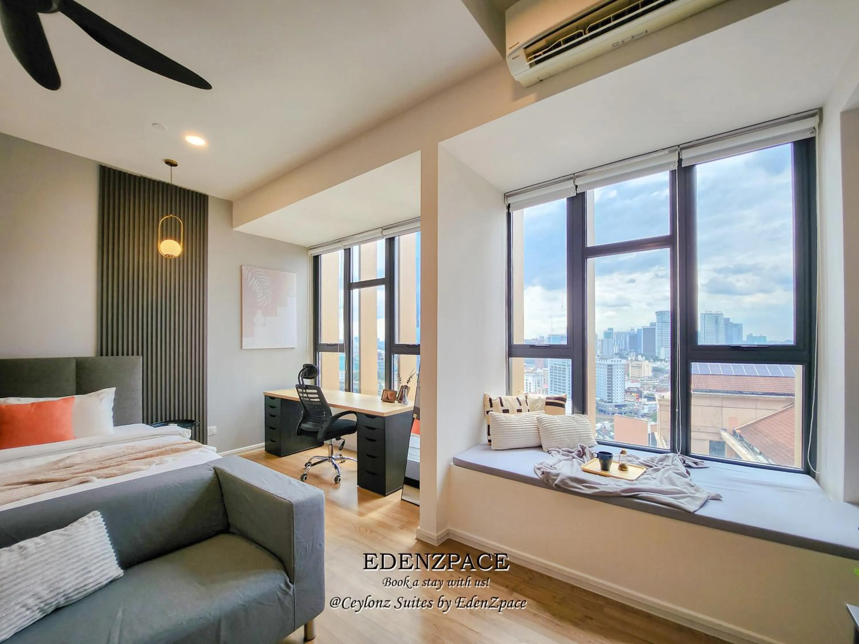 Bed in Ceylonz Suites by EdenZpace