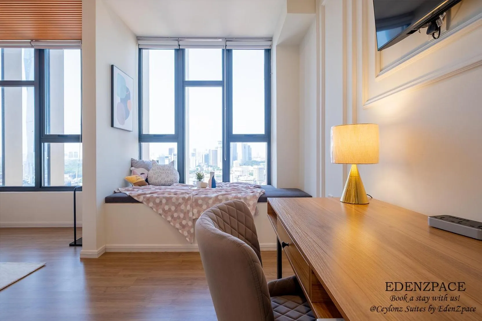 Bed in Ceylonz Suites by EdenZpace